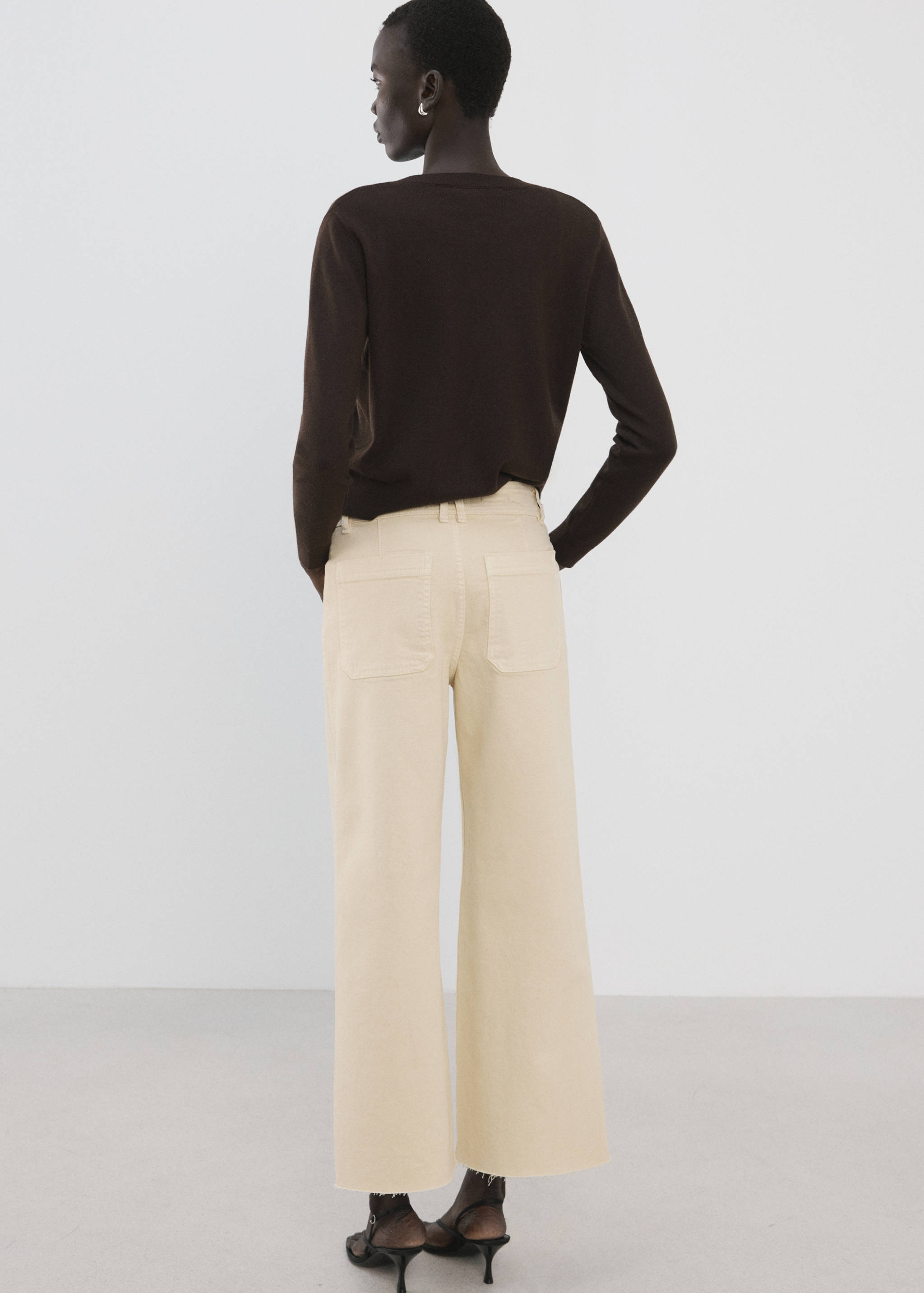Catherin culotte high-rise jeans - Reverse of the article