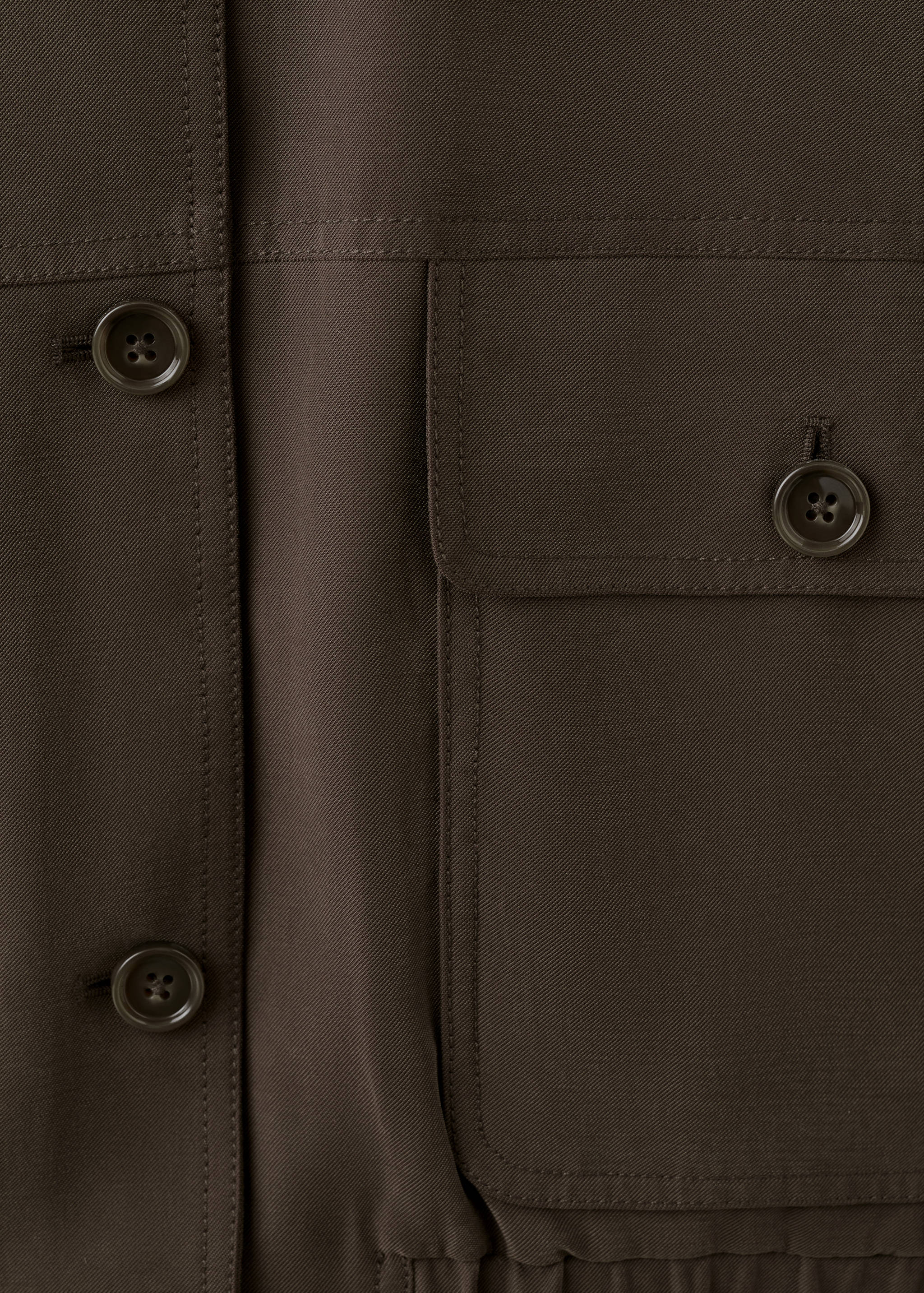 Veste oversize poches - Détail de l'article 0