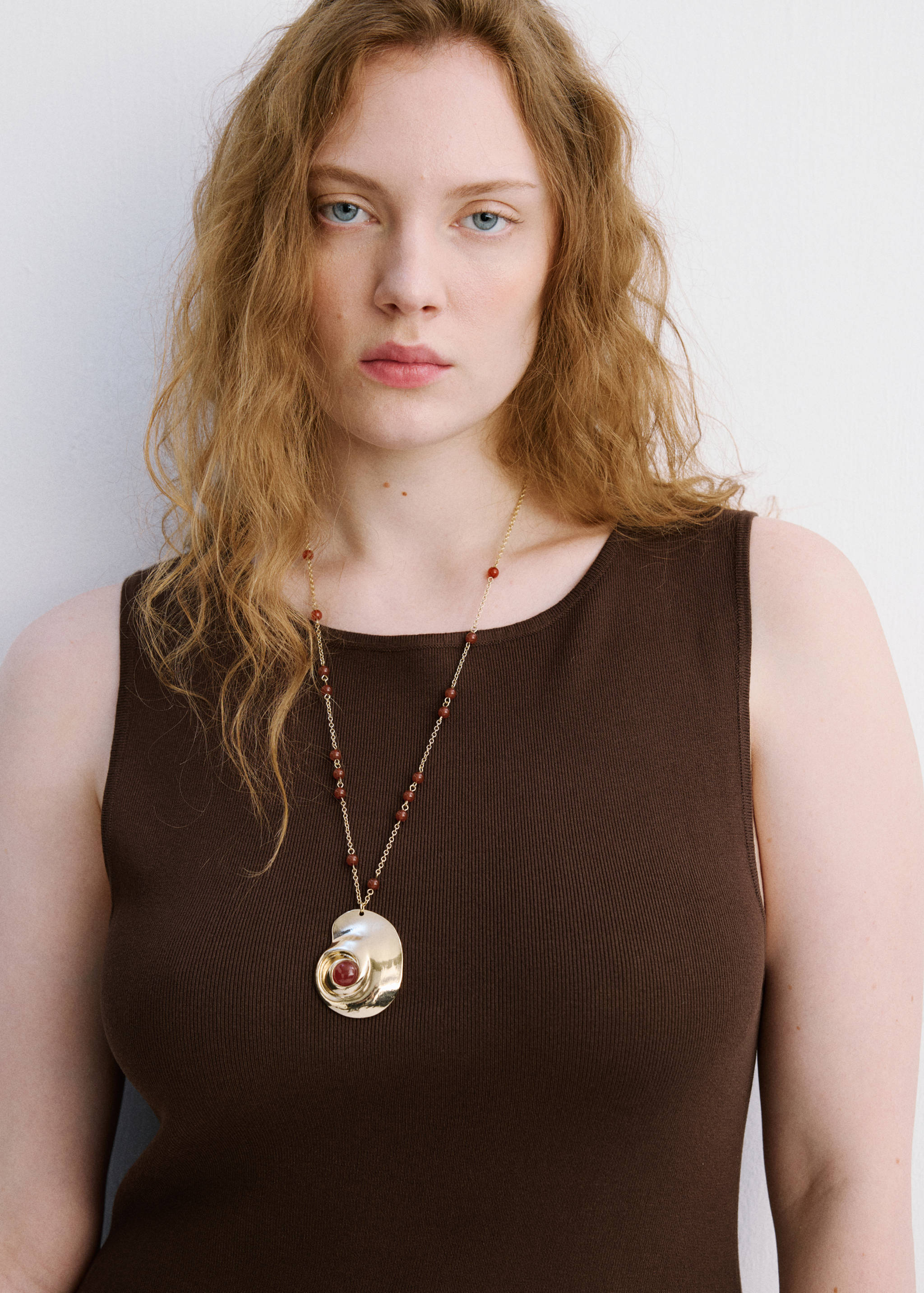 Fitted midi-dress - Details of the article 4