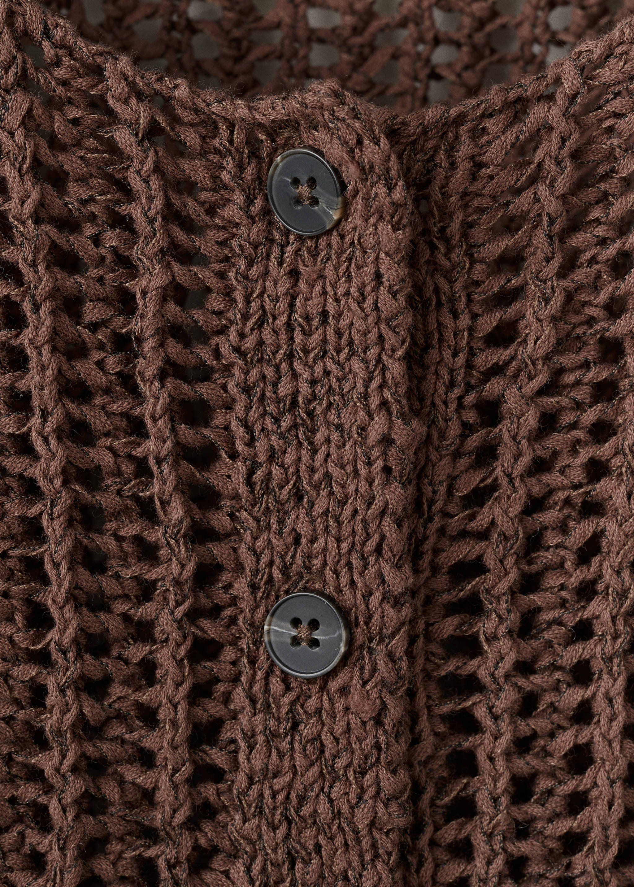 Cardigan crochet manches courtes - Détail de l'article 8