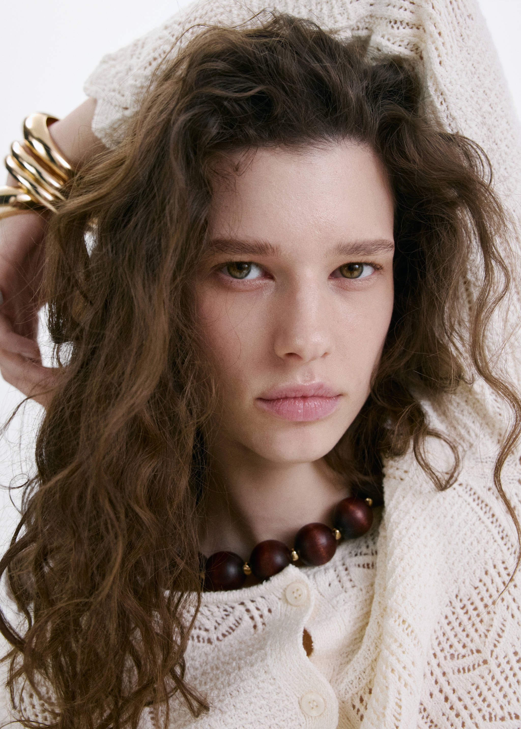 Cárdigan punto detalles calados - Detalle del artículo 1