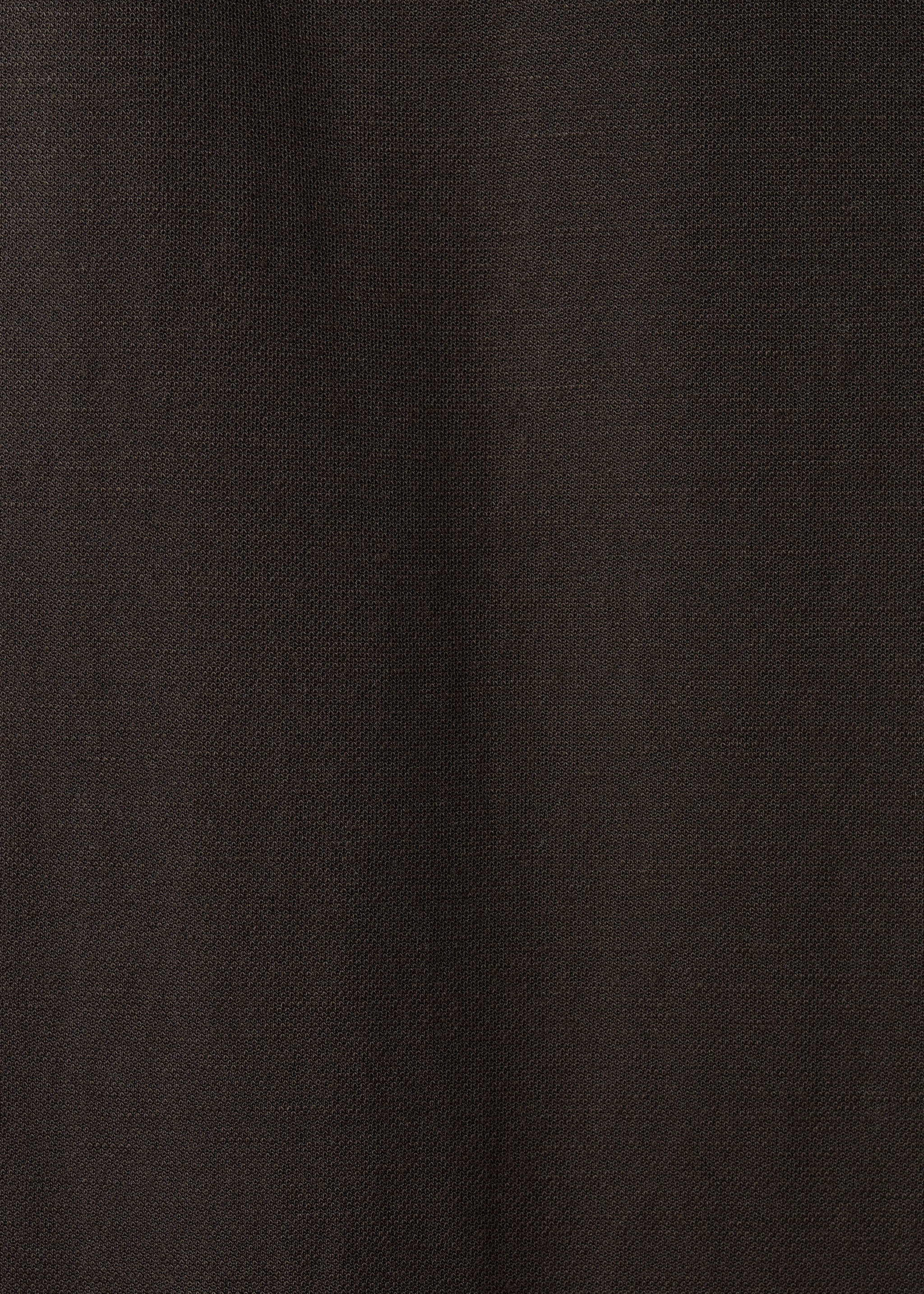 Straight mid-rise trousers - Details of the article 0