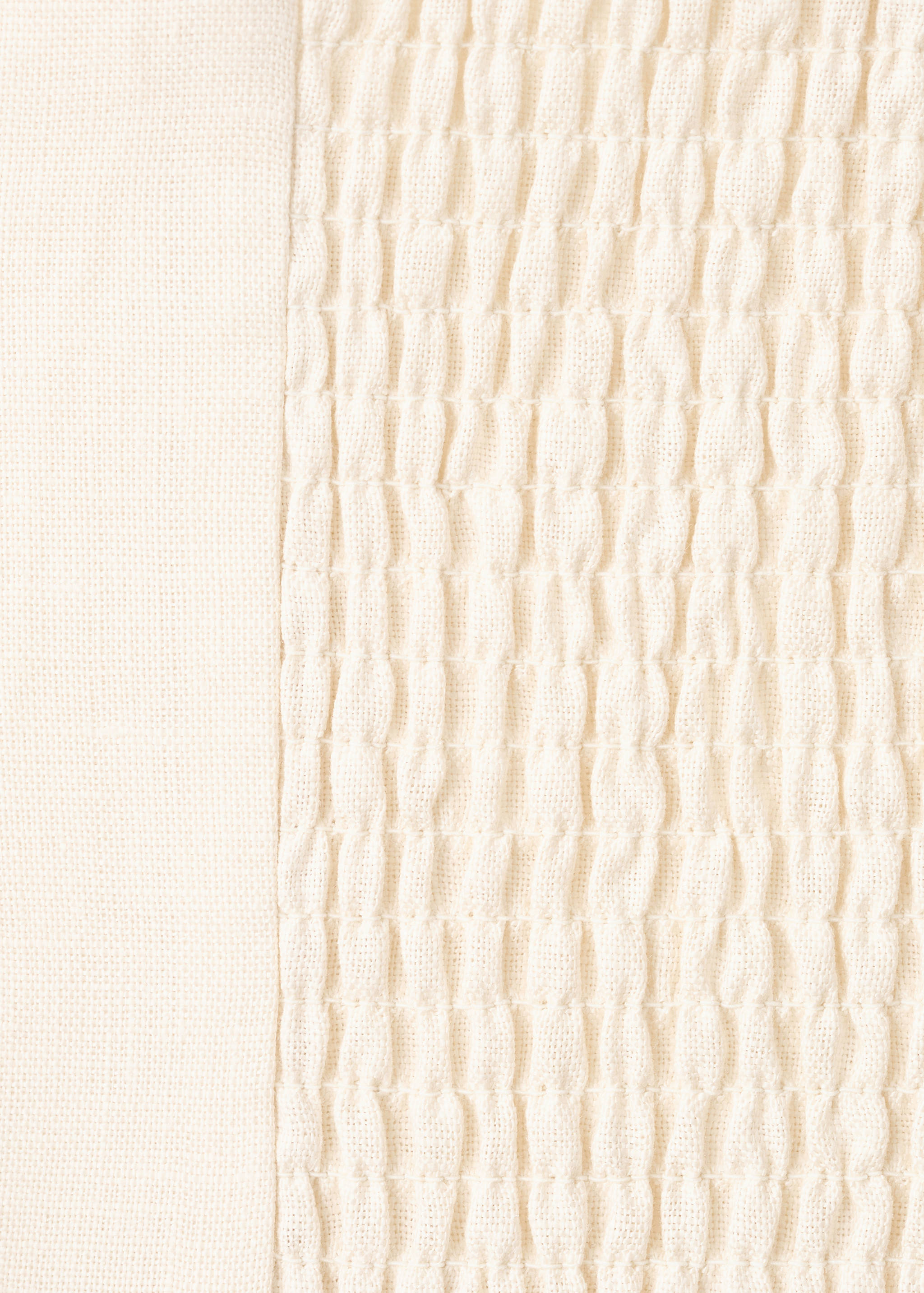 Linen bandeau jumpsuit - Details of the article 0