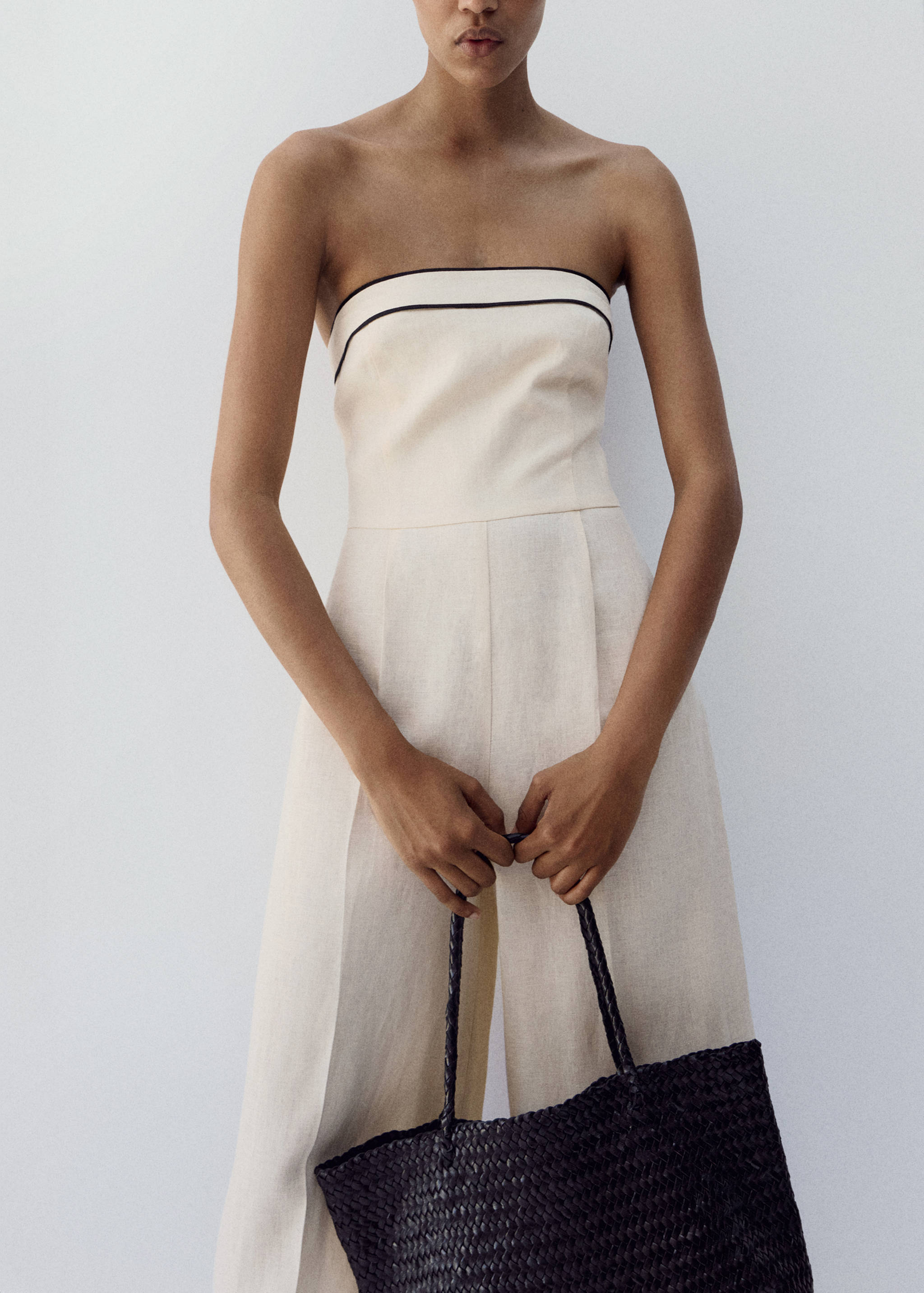 Mono lino palabra de honor - Plano medio