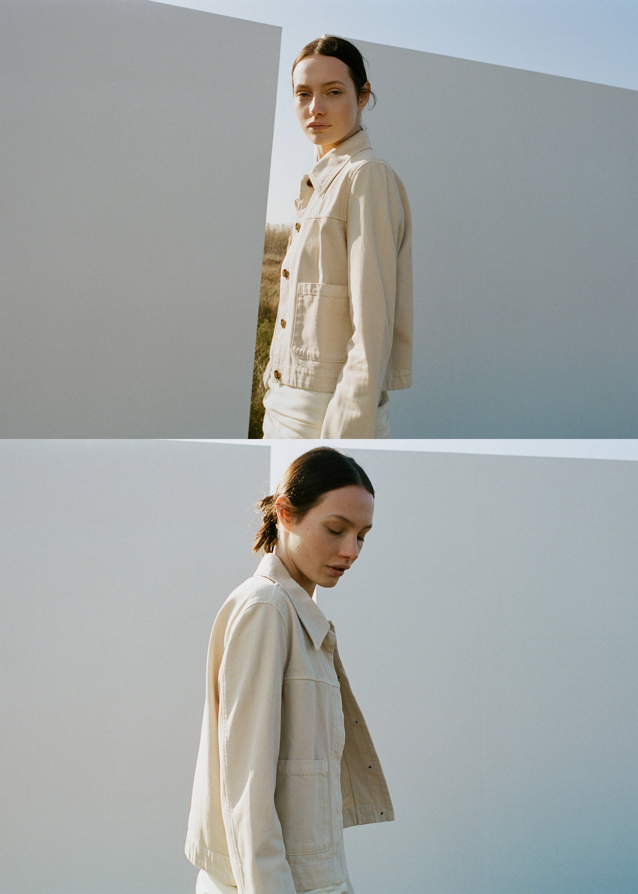 Pockets denim jacket - Details of the article 1