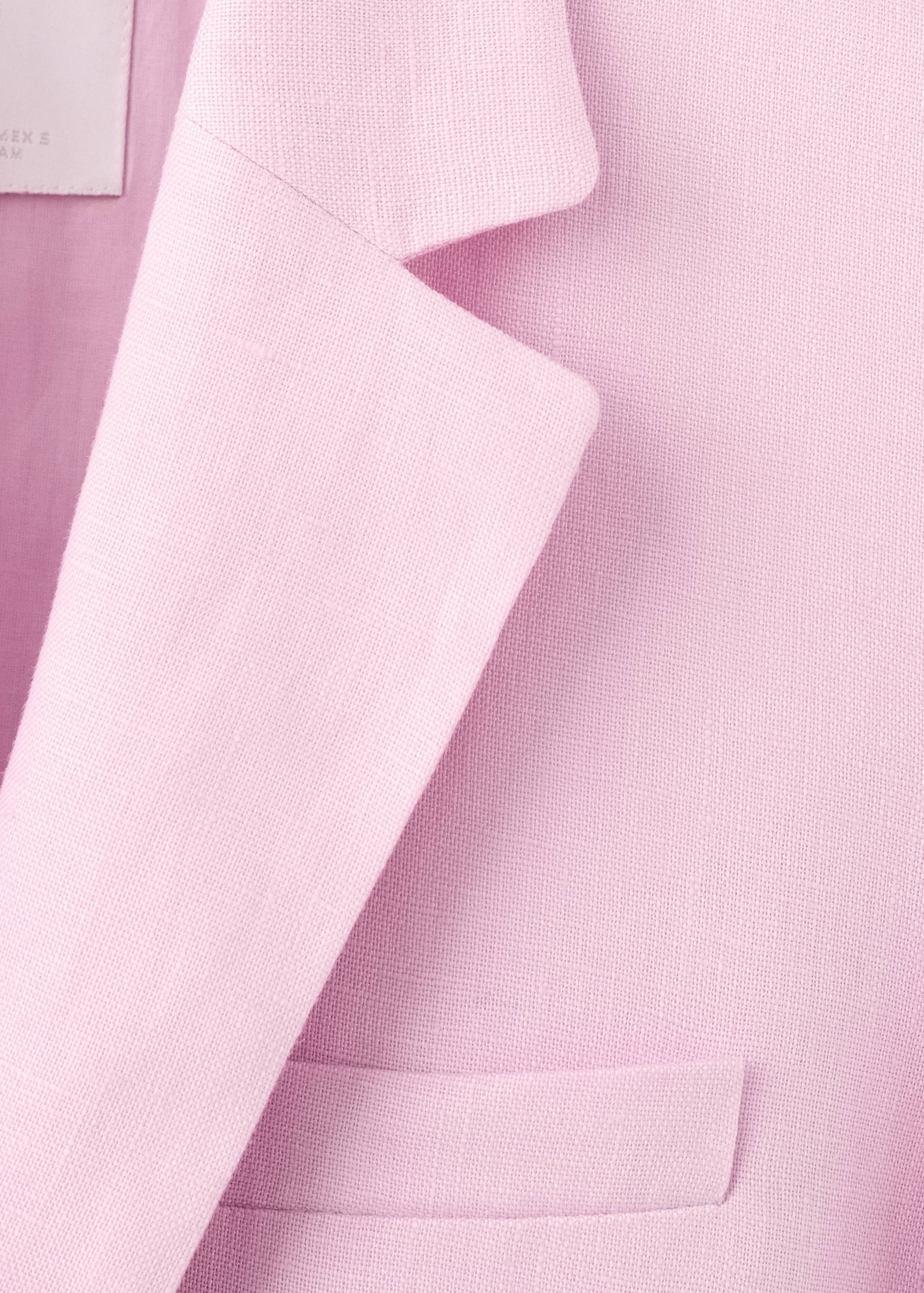 Linen suit jacket - Details of the article 8