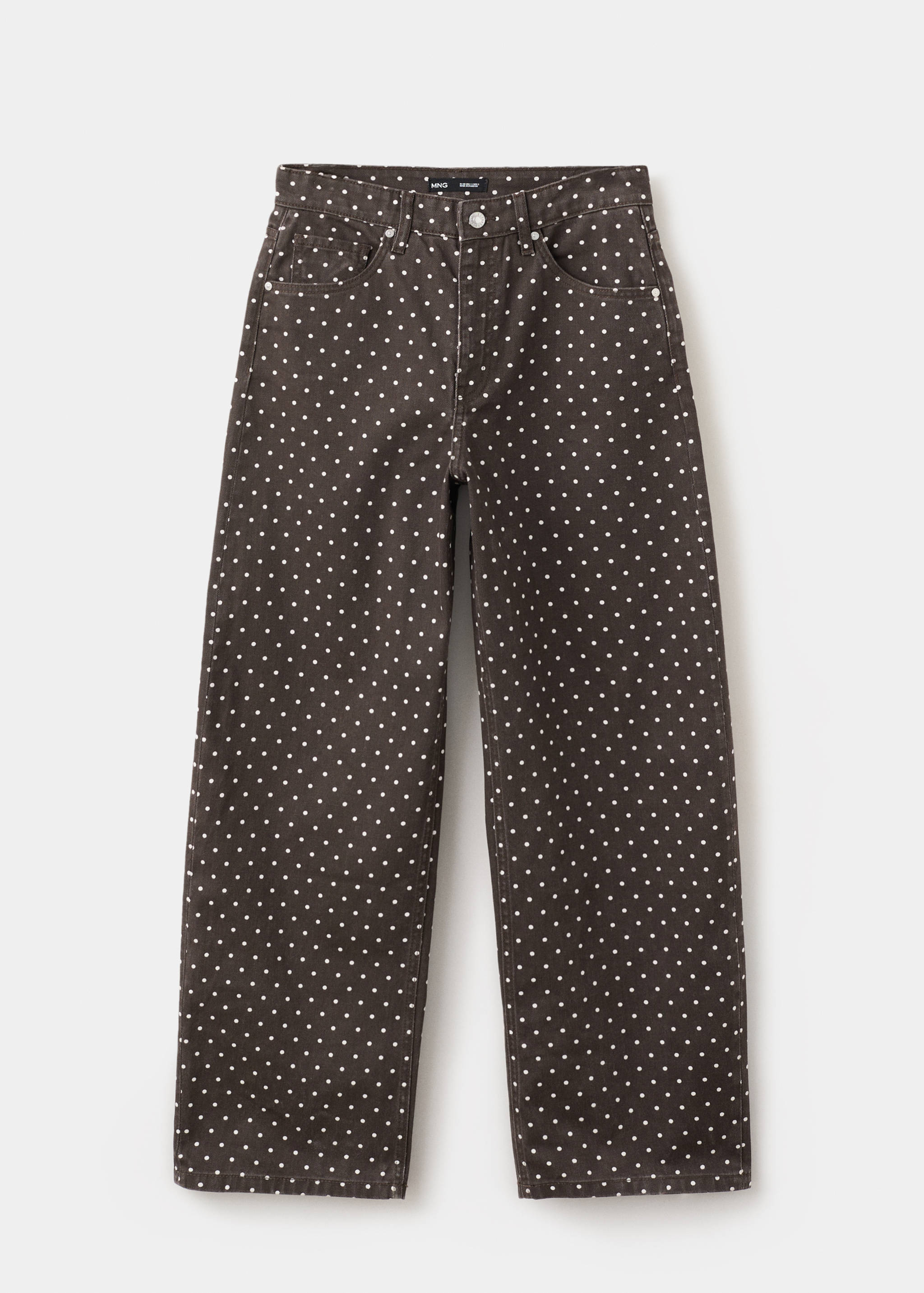 Polka dot balloon jeans - Article without model