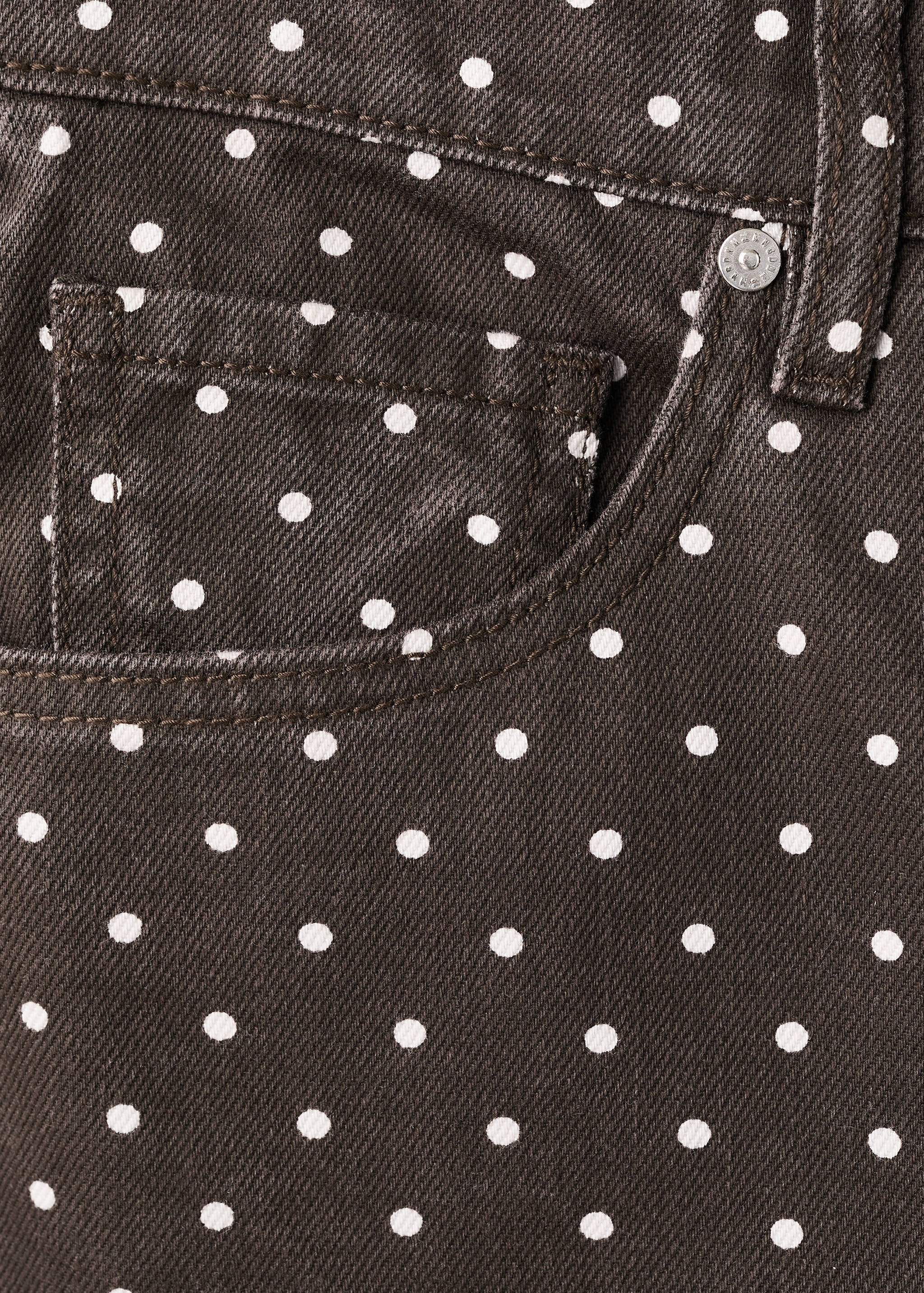 Polka dot balloon jeans - Details of the article 0