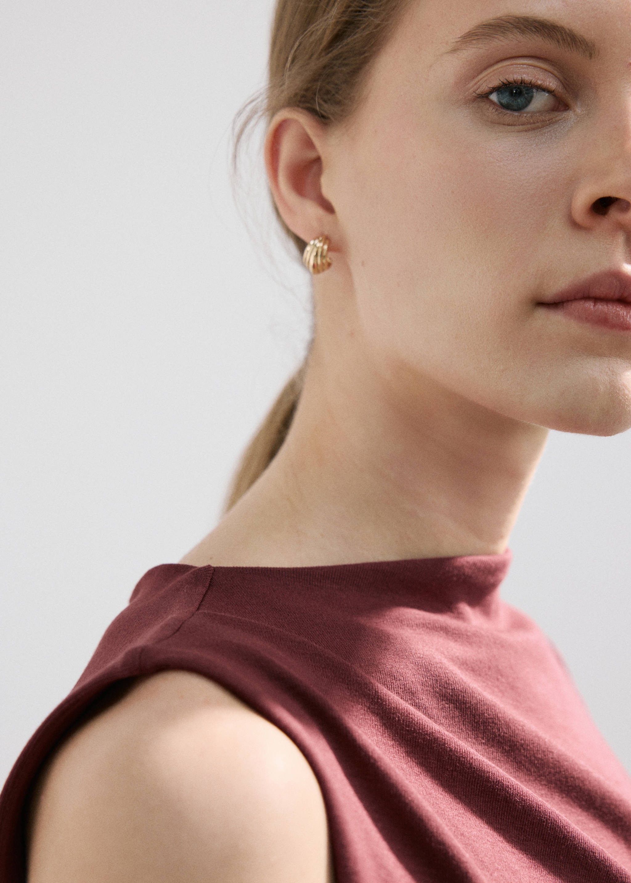 Robe longue drapée - Détail de l'article 1