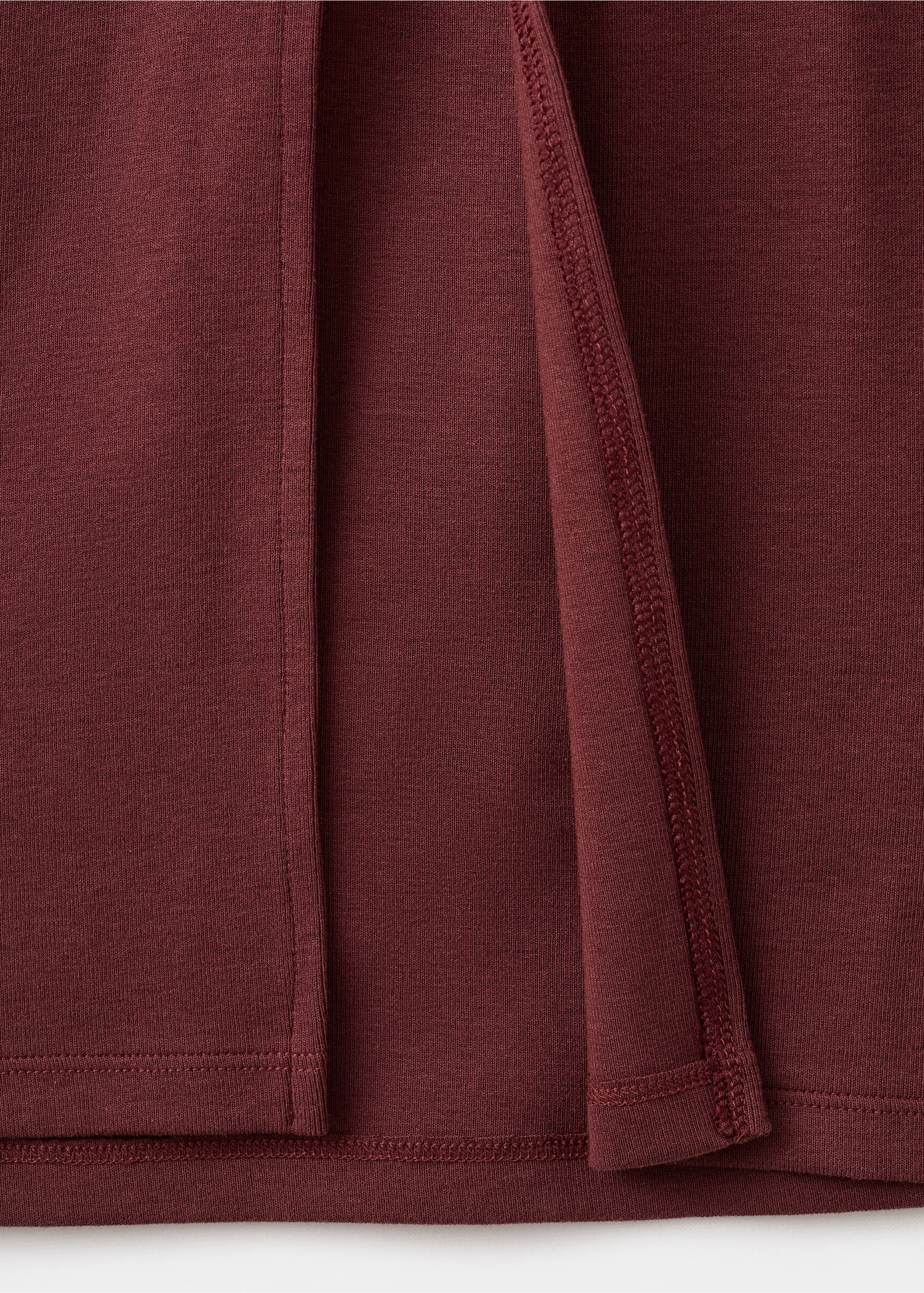 Robe longue drapée - Détail de l'article 0, Rouge-orangé. Ref: 27057167-00.