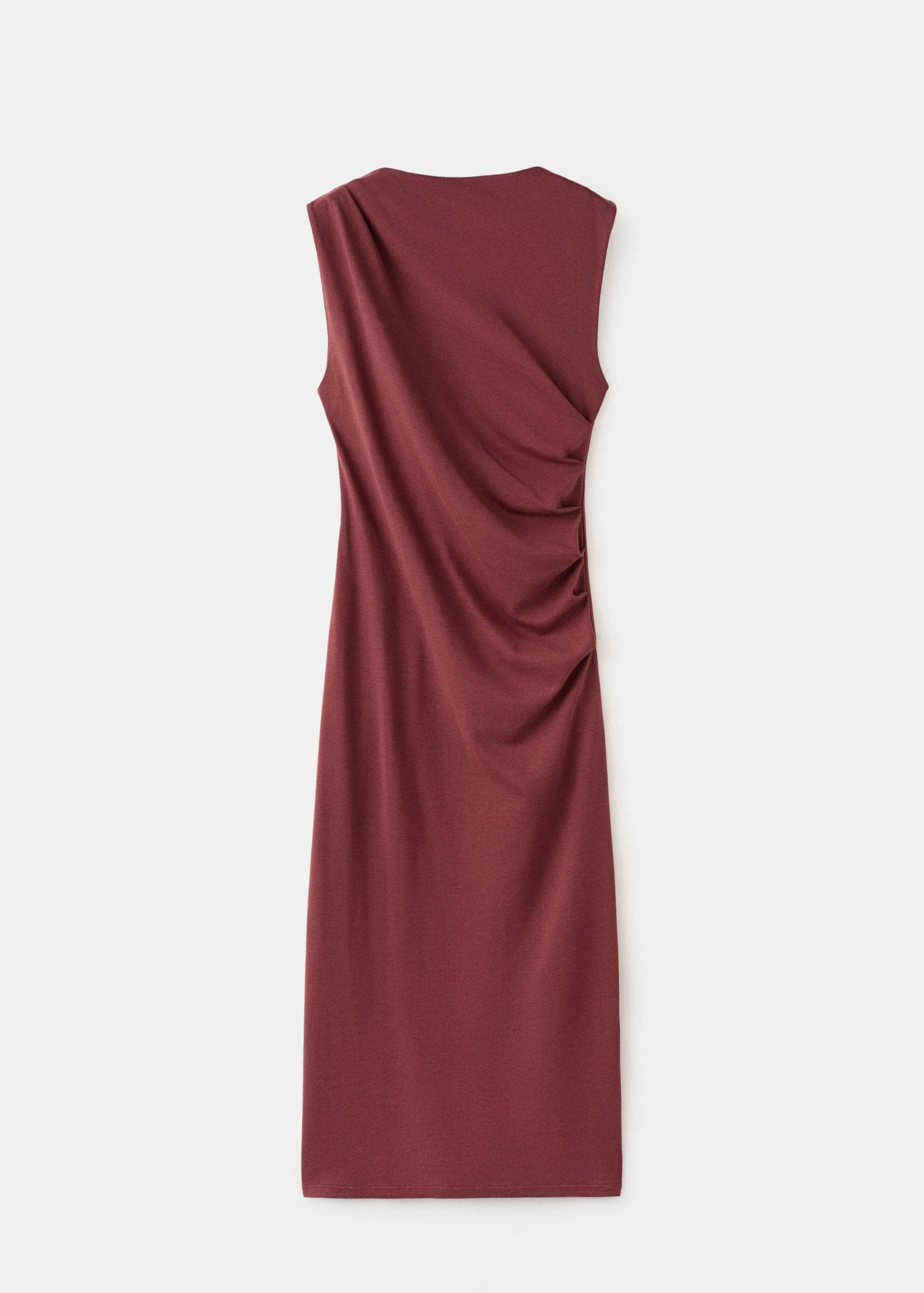 Long draped dress - Article without model