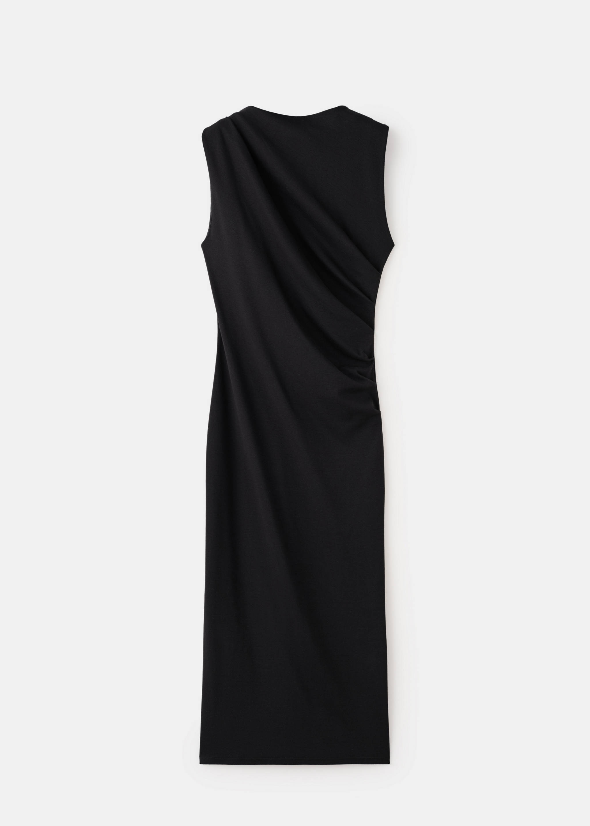 Long draped dress - Article without model