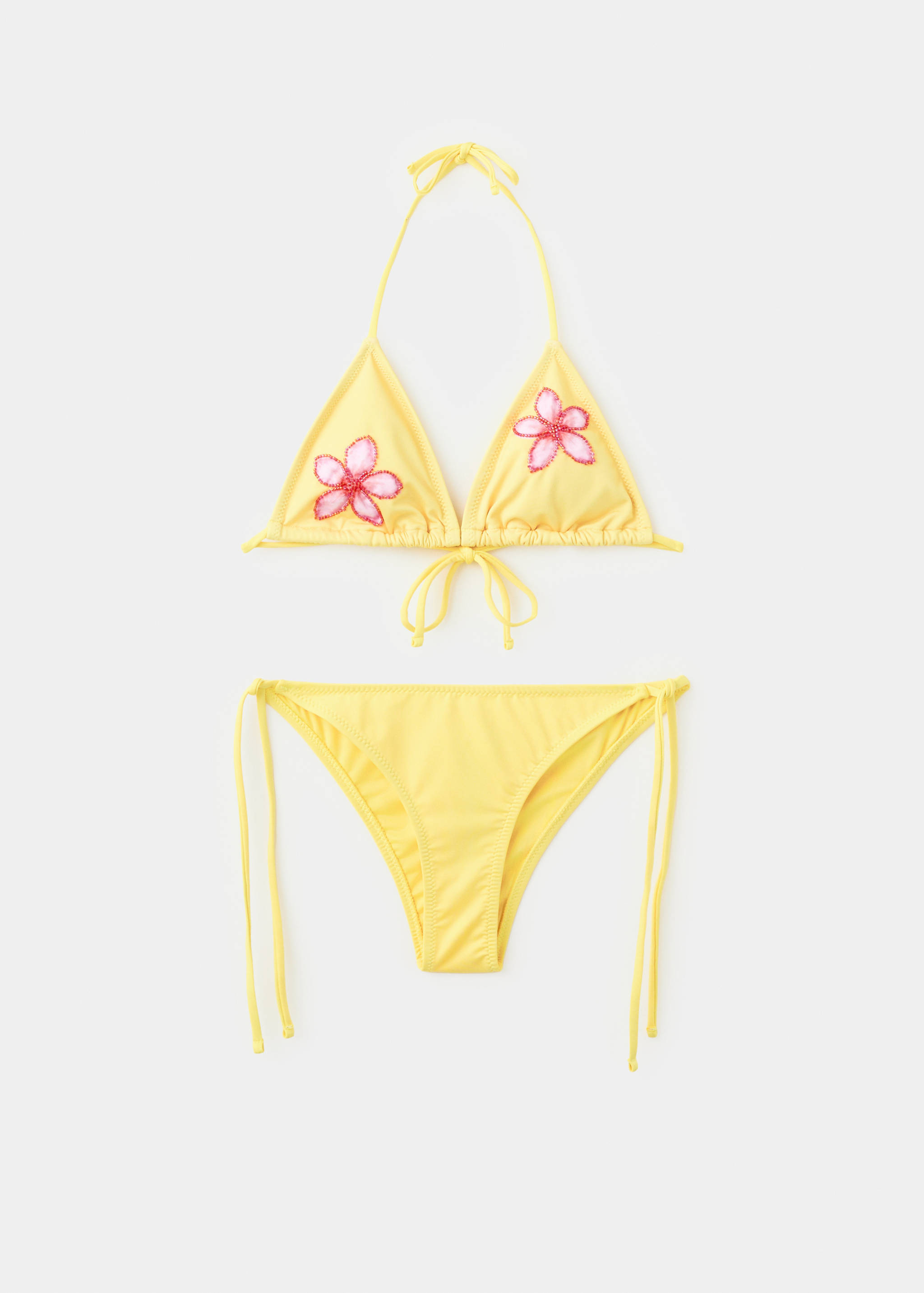 Bikini set with floral detail - Article without model