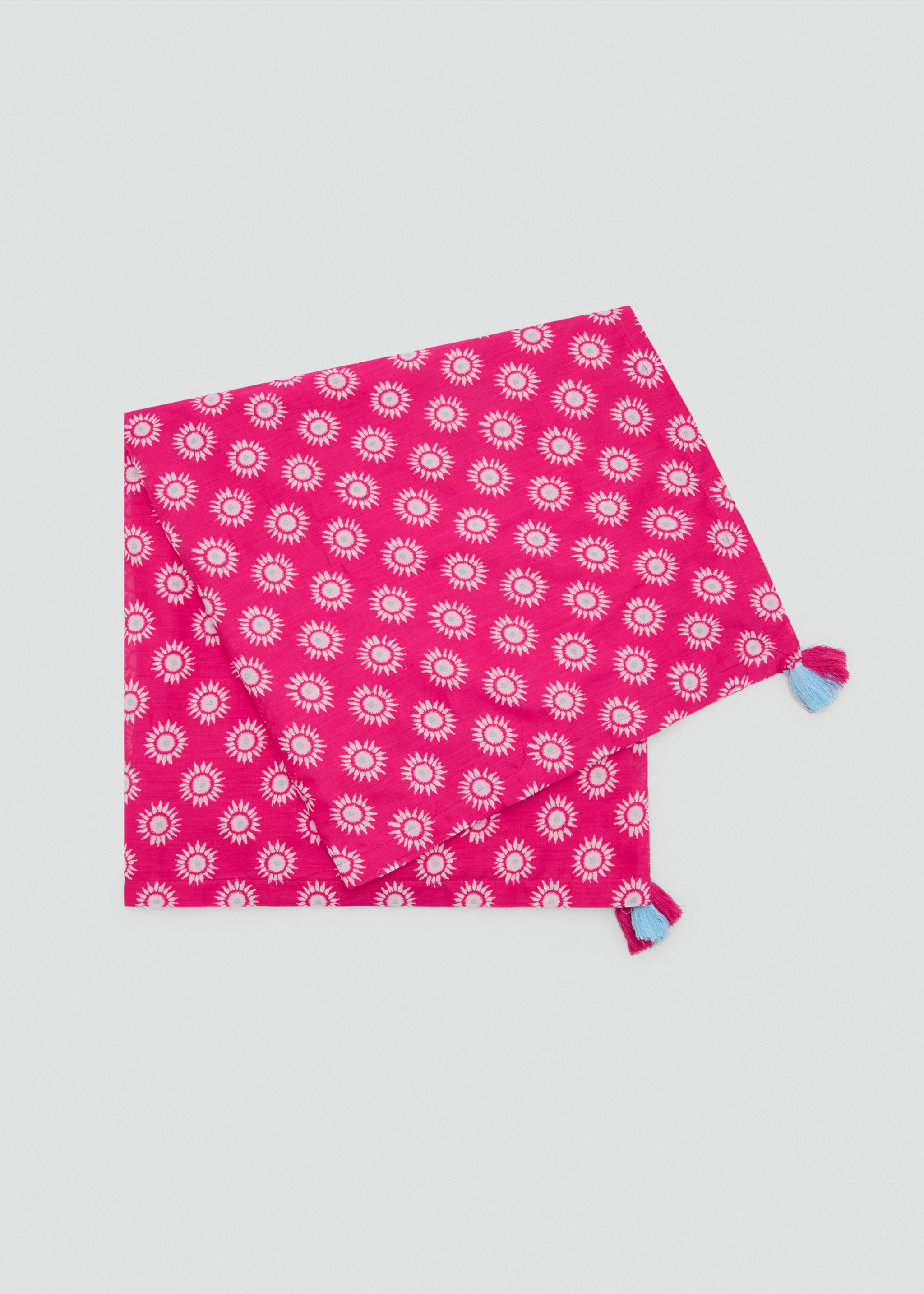 Suns beach towel - Article without model, Pink. Ref: 27057777-00.