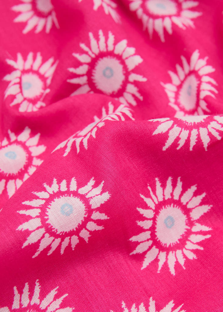 Suns beach towel — Pink