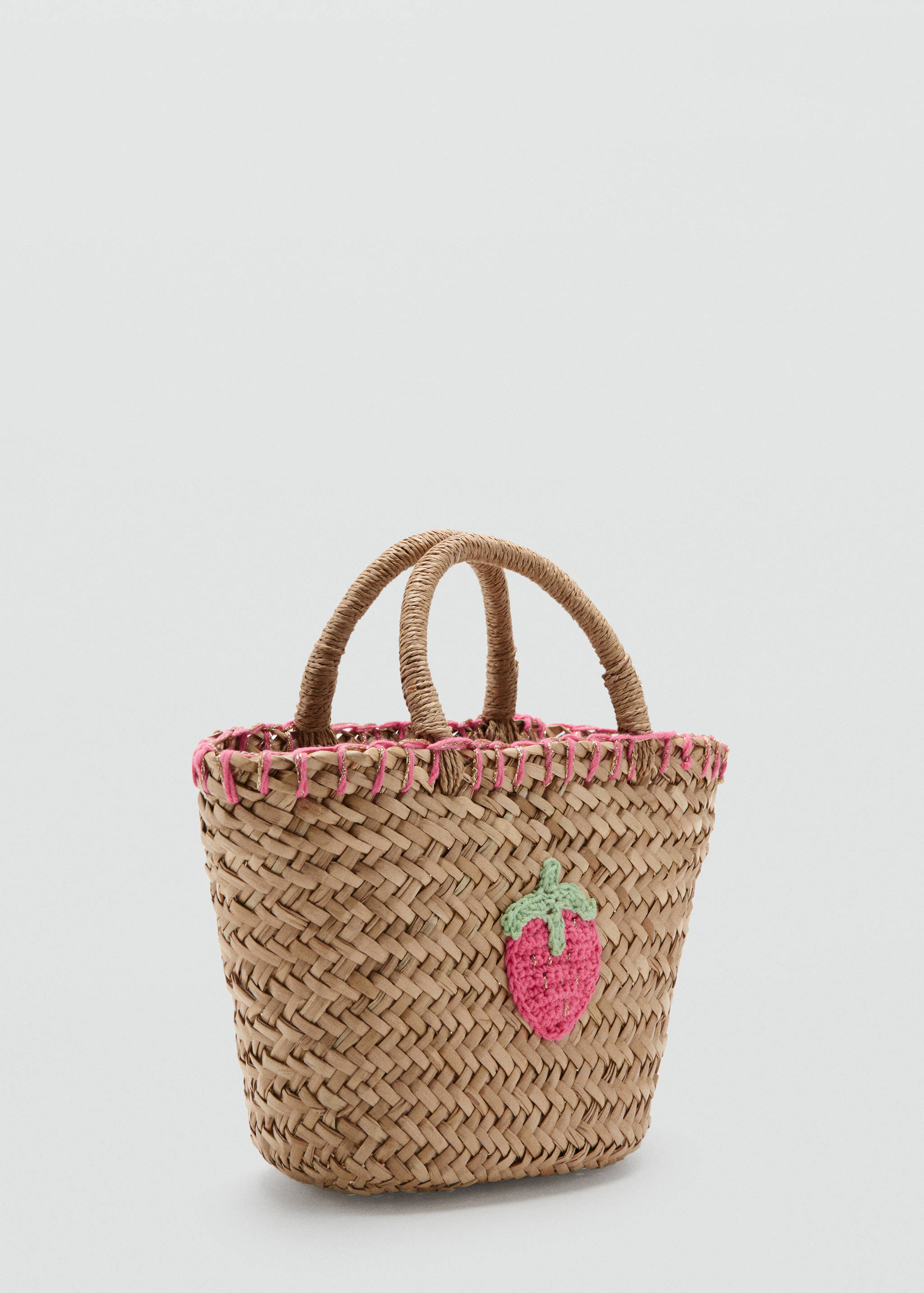 Mini panier fraise - Plan moyen