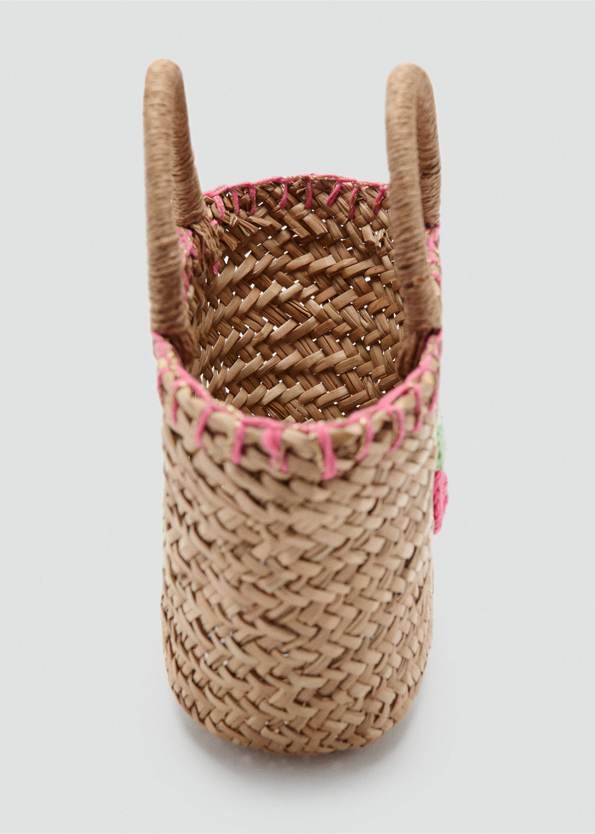 Mini strawberry basket - Details of the article 2, Sand. Ref: 27057780-00.
