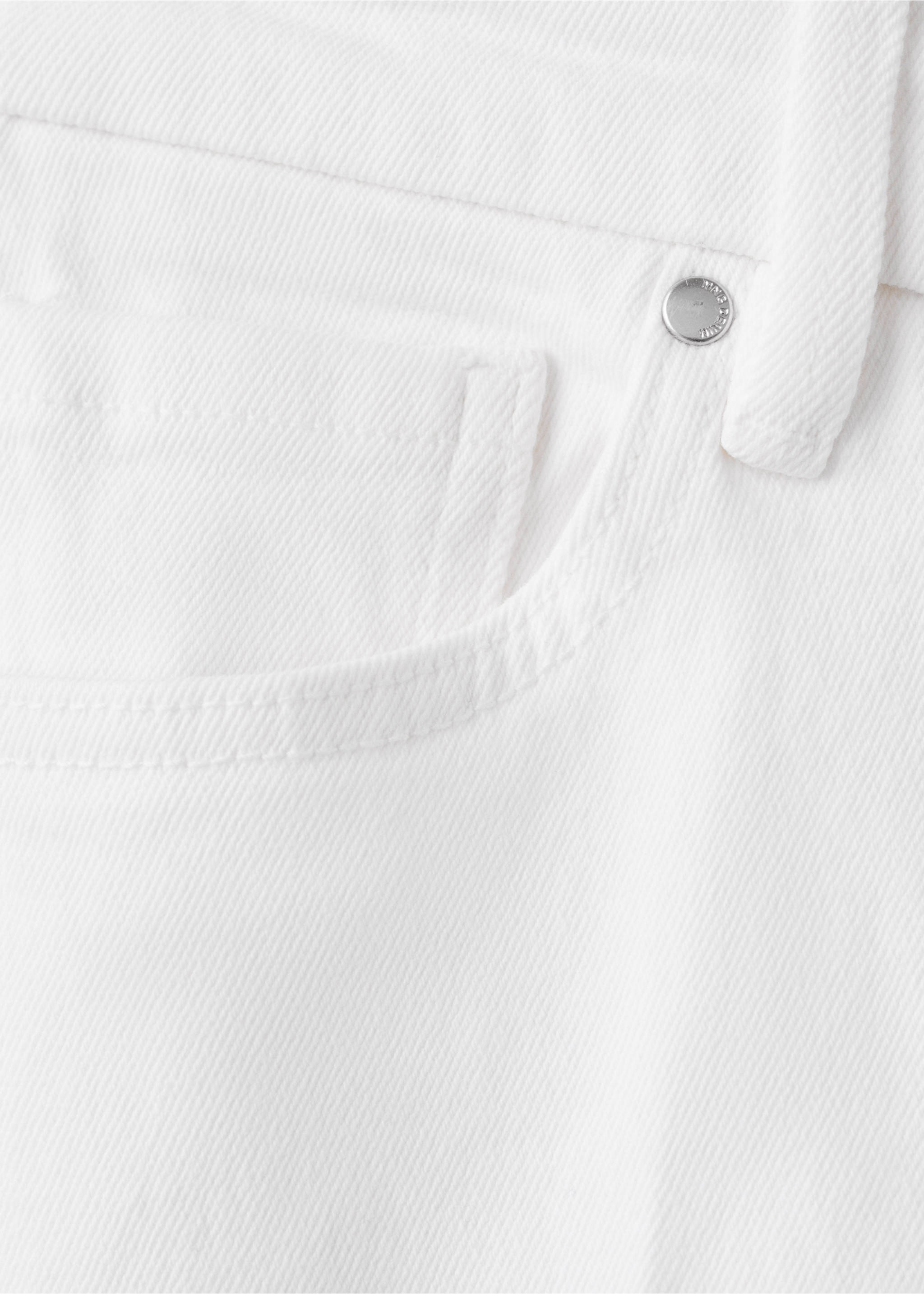 Jean Violeta flare taille haute - Détail de l'article 8, Blanc. Ref: 27057783-00.