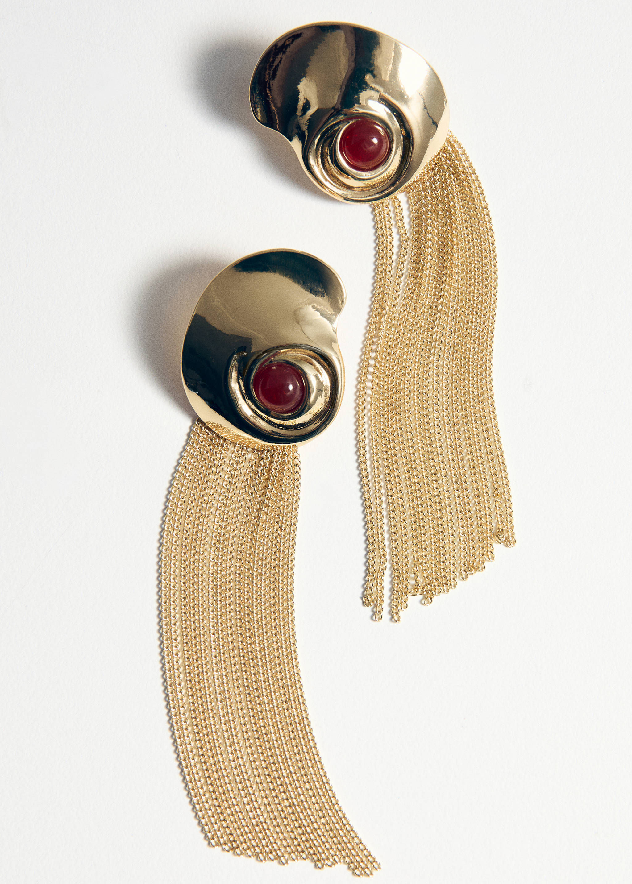 Серьги с рельефными спиралями - Деталь изделия 5