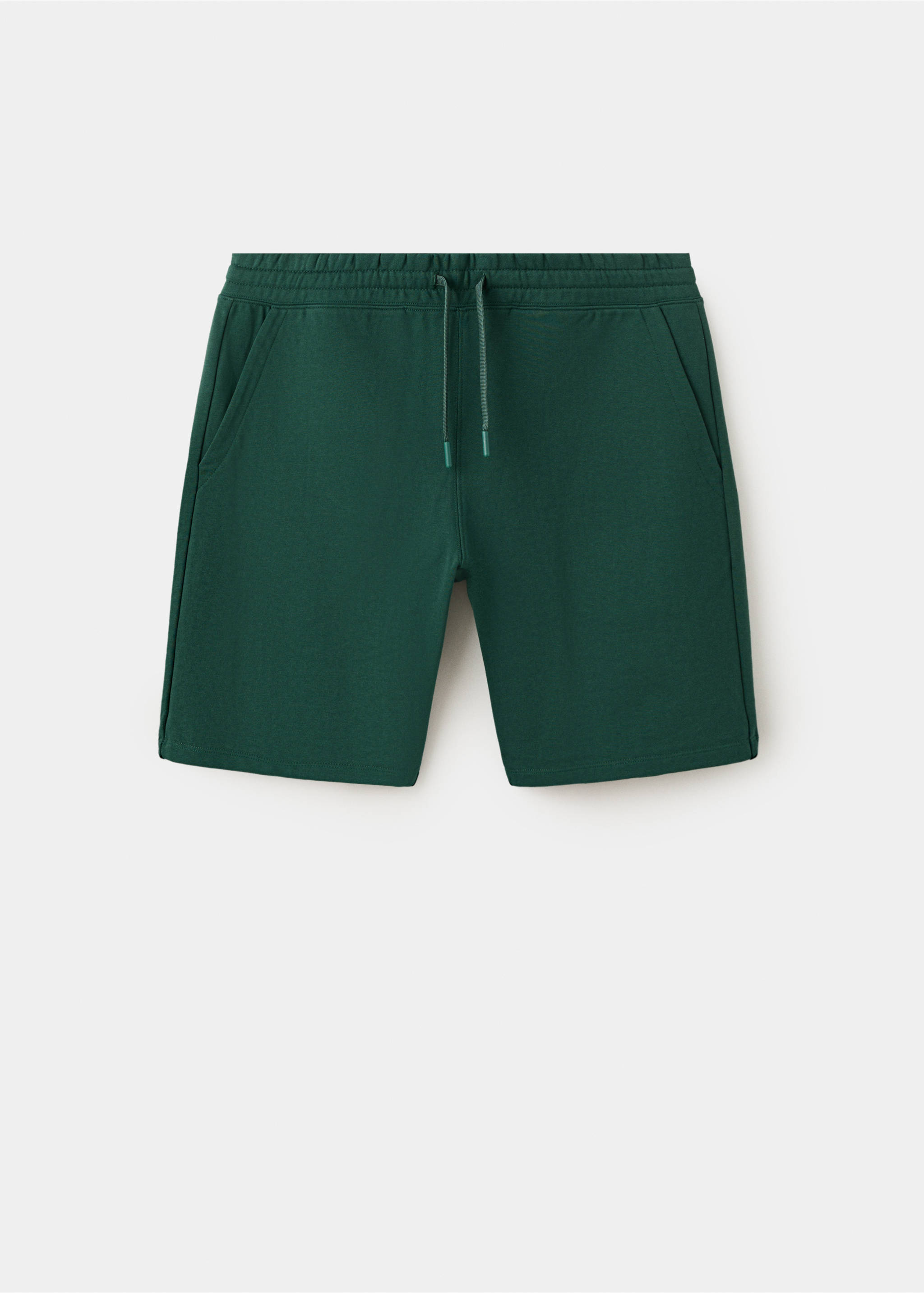 شورت برمودا قطن 100٪ برمودا قصير بأربطة - منتج دون نموذج