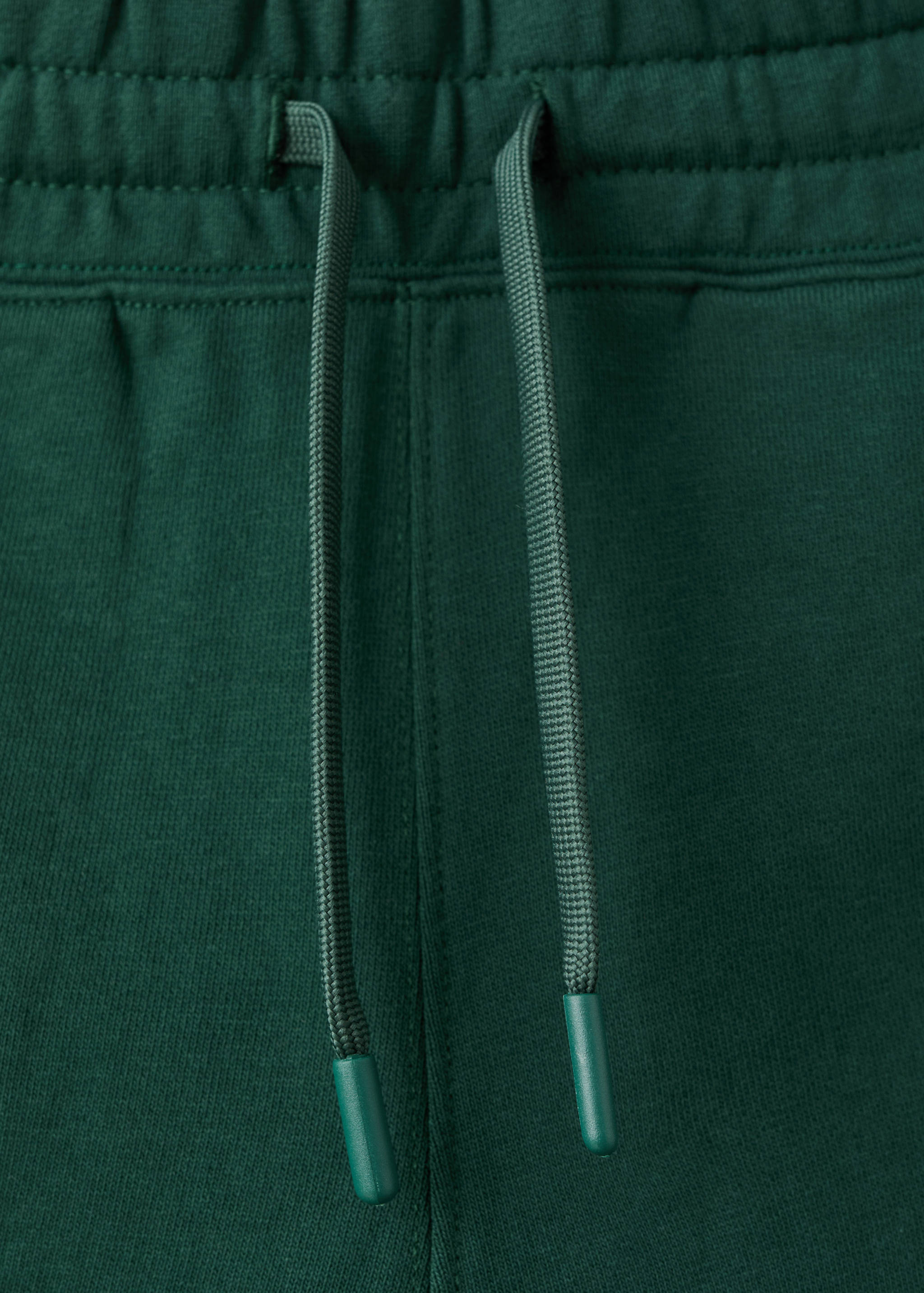 100% cotton bermuda shorts with drawstring - Details of the article 0