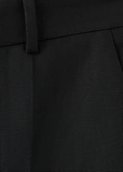 Straight-fit suit trousers — Black 6