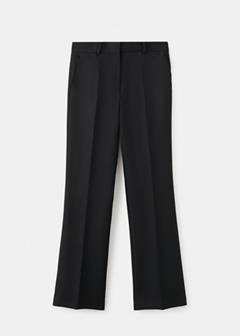 Straight-fit suit trousers — Black 5