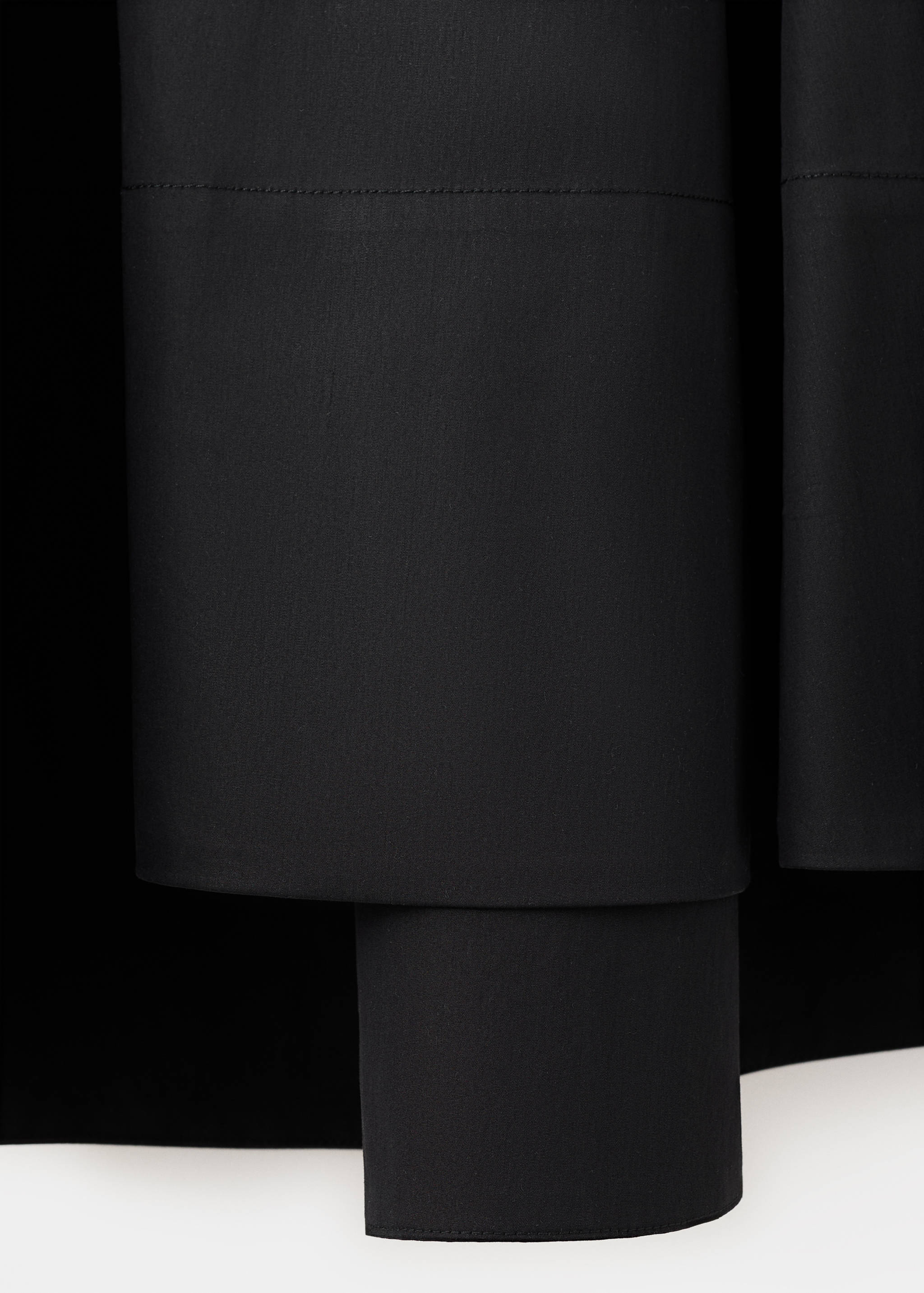 A-line skirt with seams - Details of the article 0