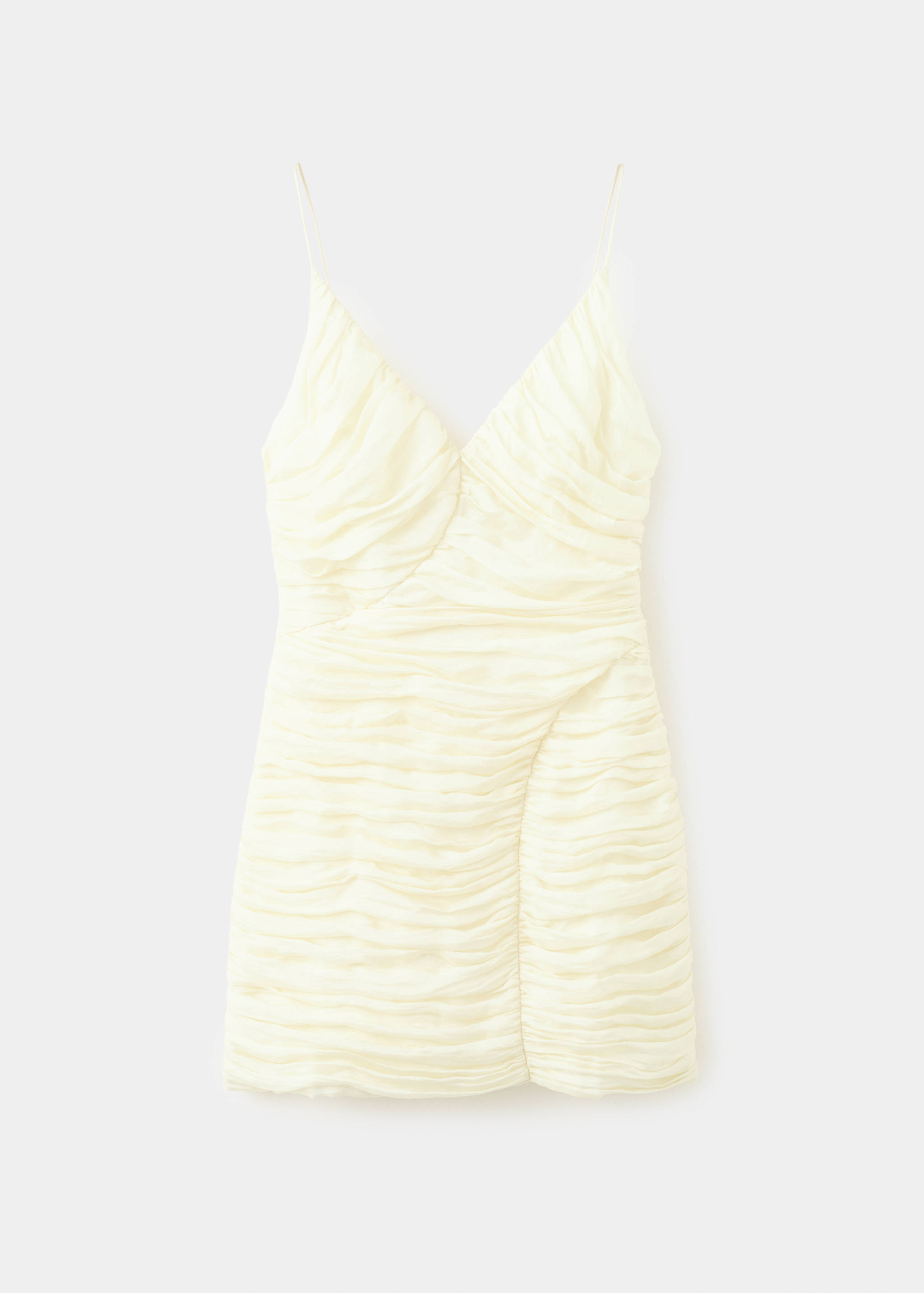 Robe drapée à décolleté en V - Article sans modèle