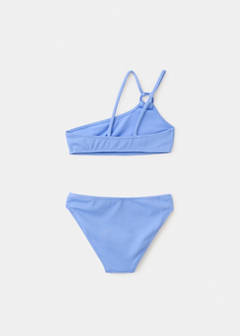 Asymmetric ring bikini — Blue 4