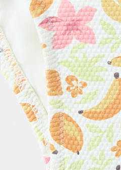 Printed bikini bottom — Ecru 5