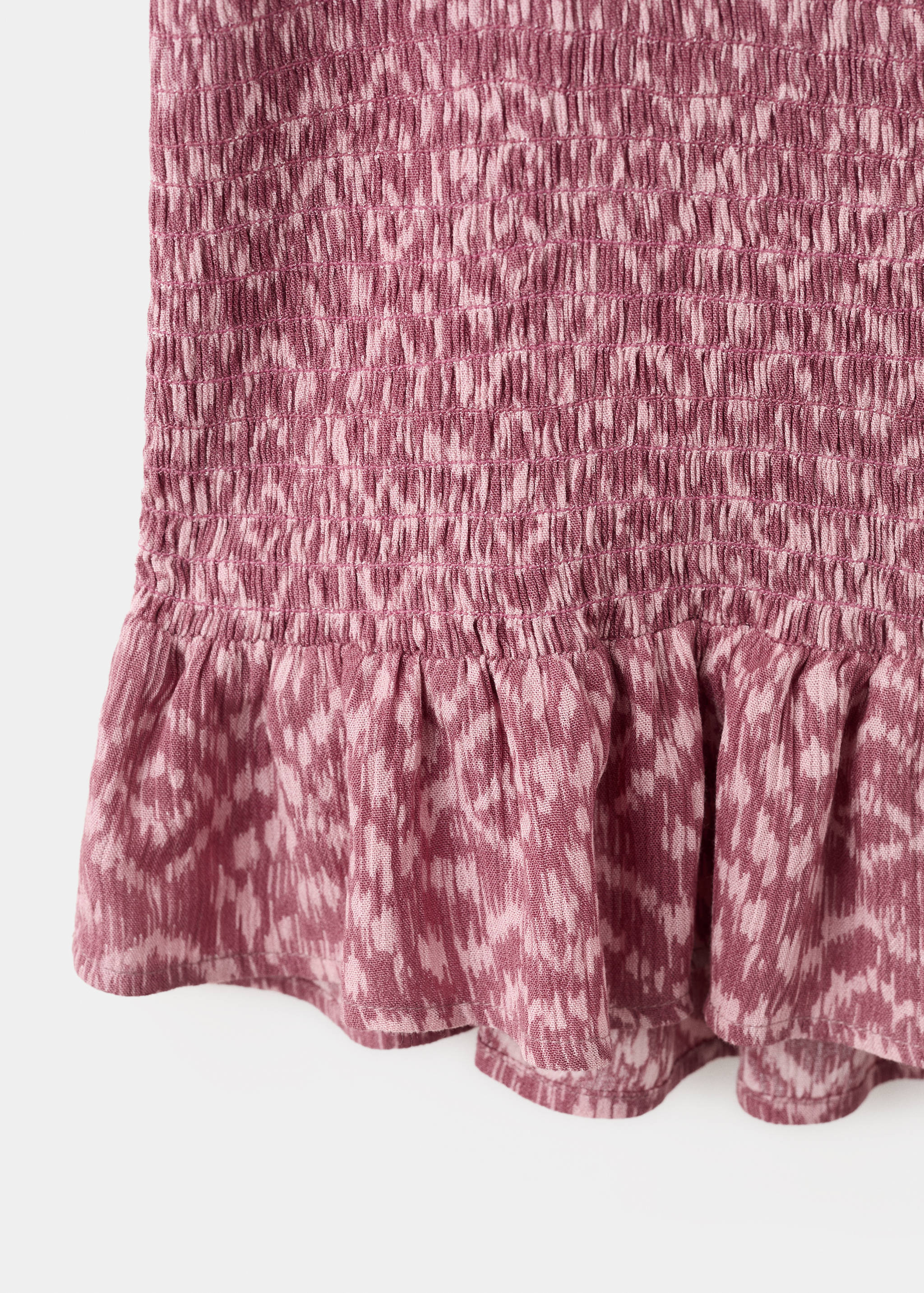 Printed asymmetrical dress - Details of the article 0