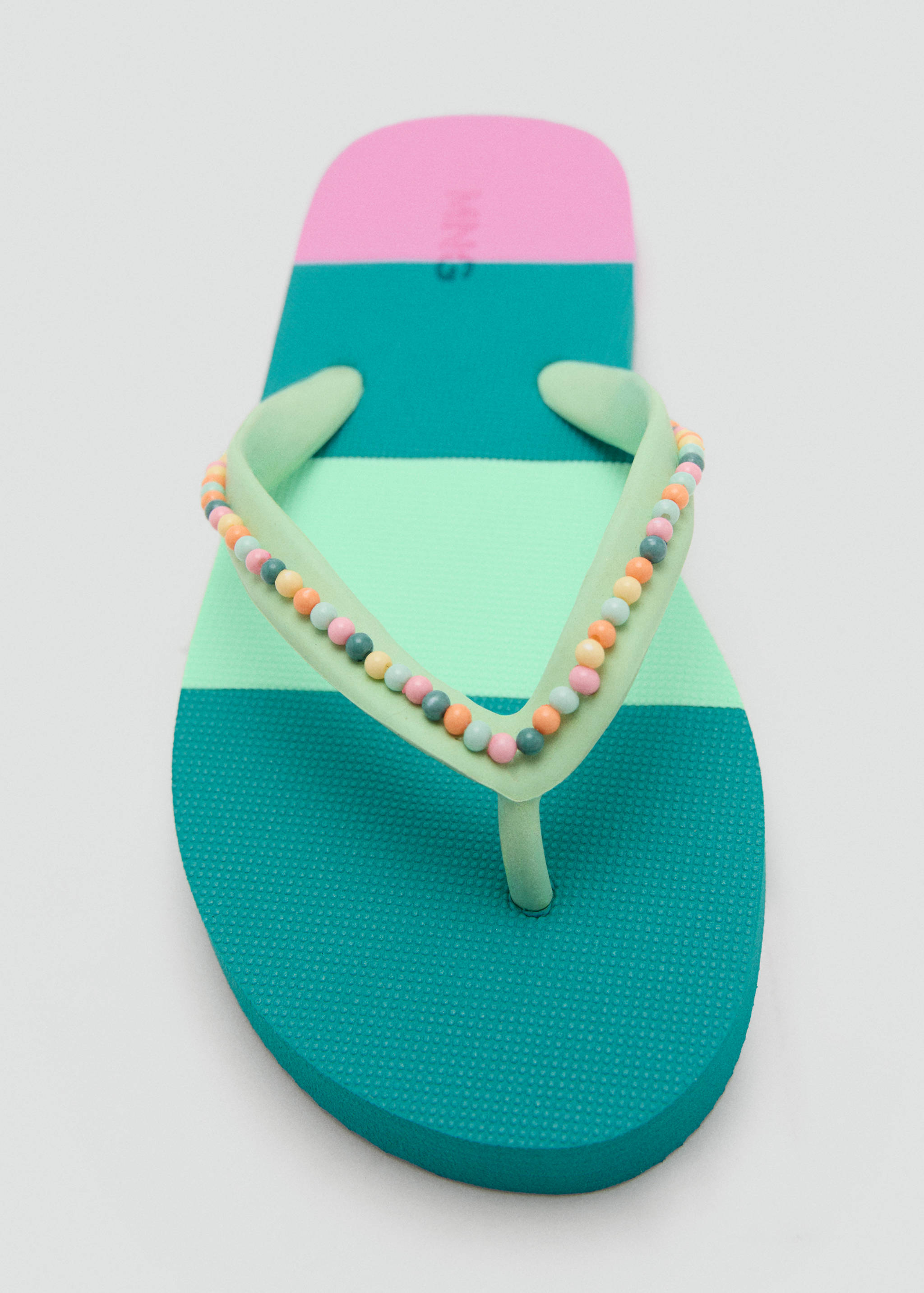Chanclas multicolor detalle abalorios - Detalle del artículo 2