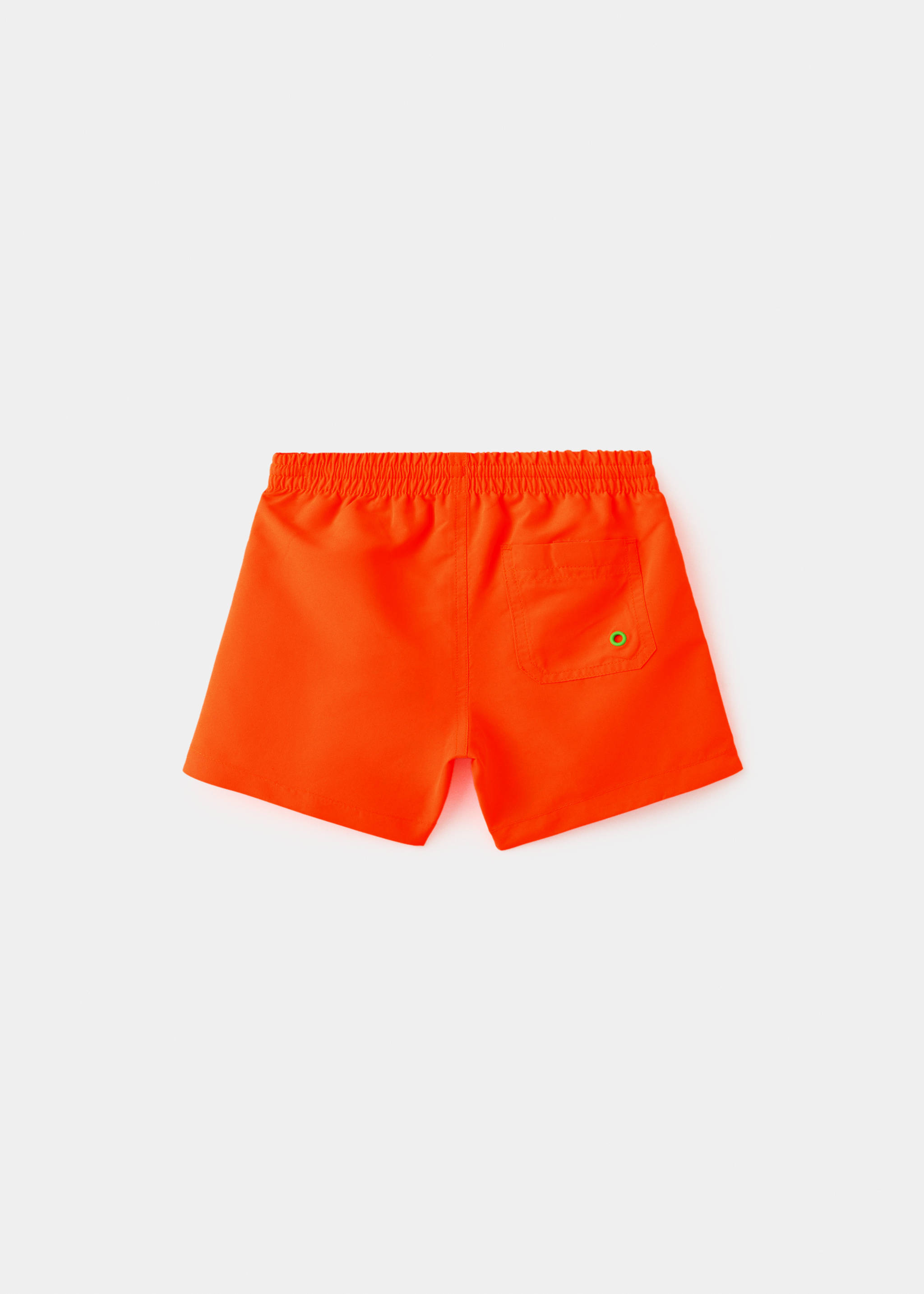 Contrast drawstring swim shorts - Reverse of the article