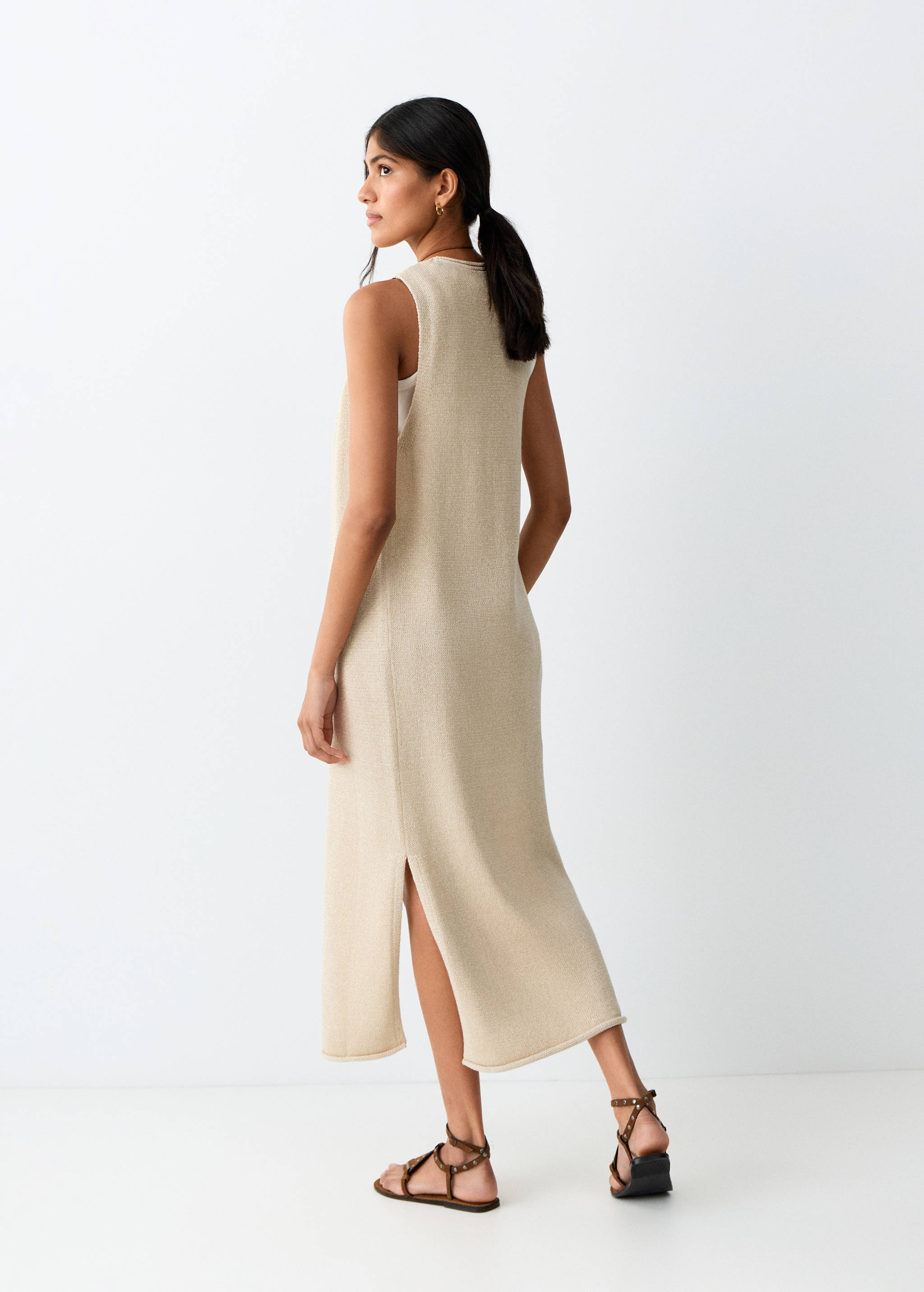 Càrdigan llarg punt - Revers de l'article