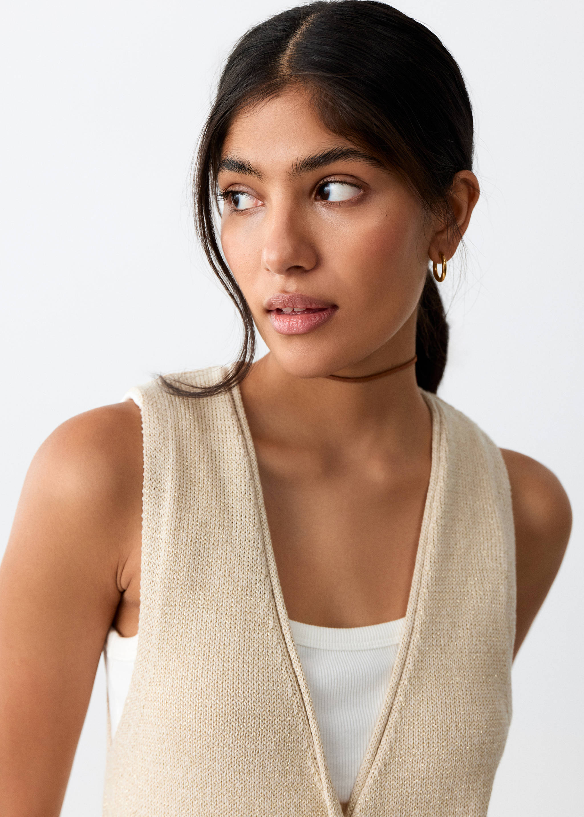 Càrdigan llarg punt - Detall de l'article 1