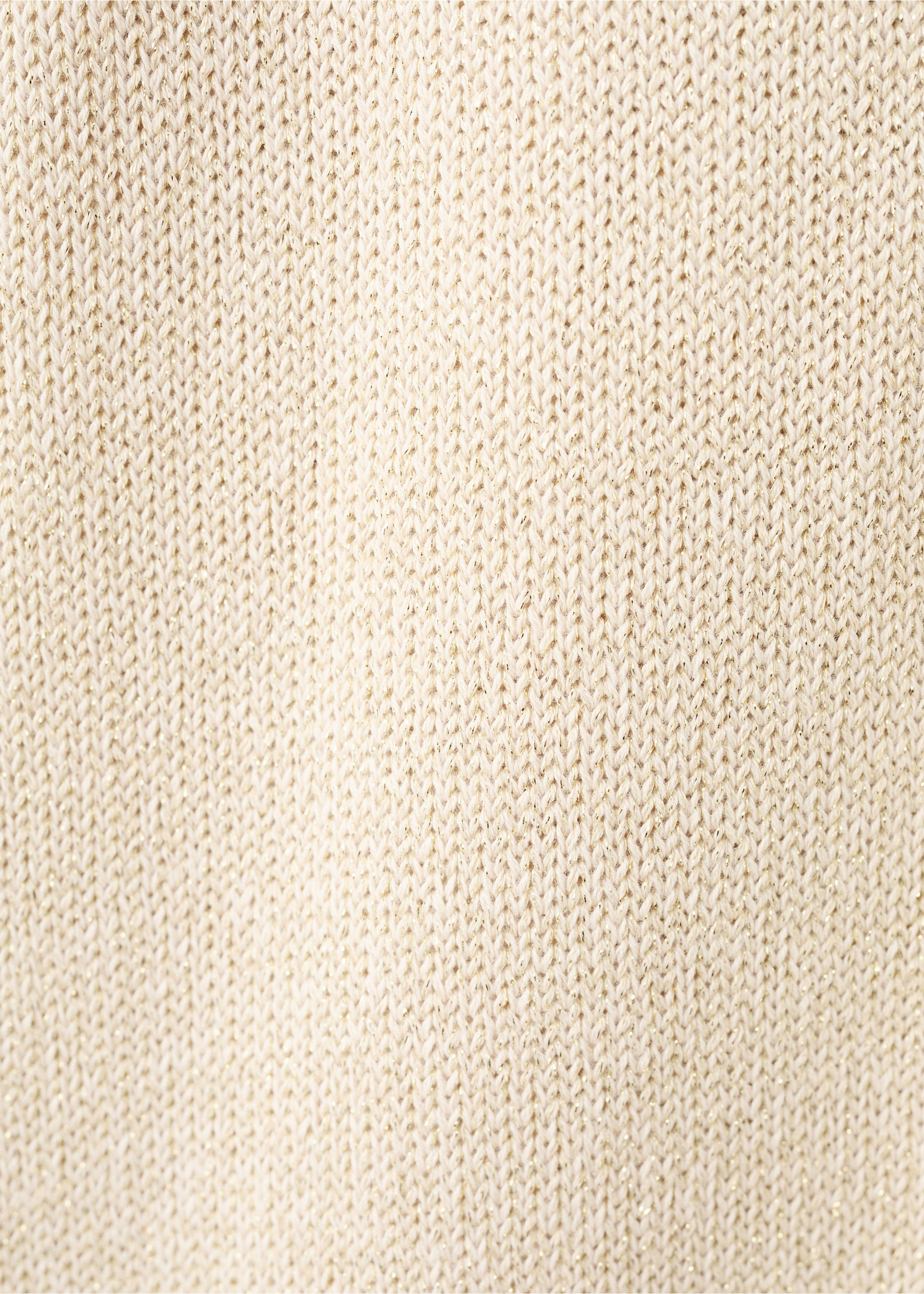 Càrdigan llarg punt - Detall de l'article 0, Daurat. Ref: 27057908-00.