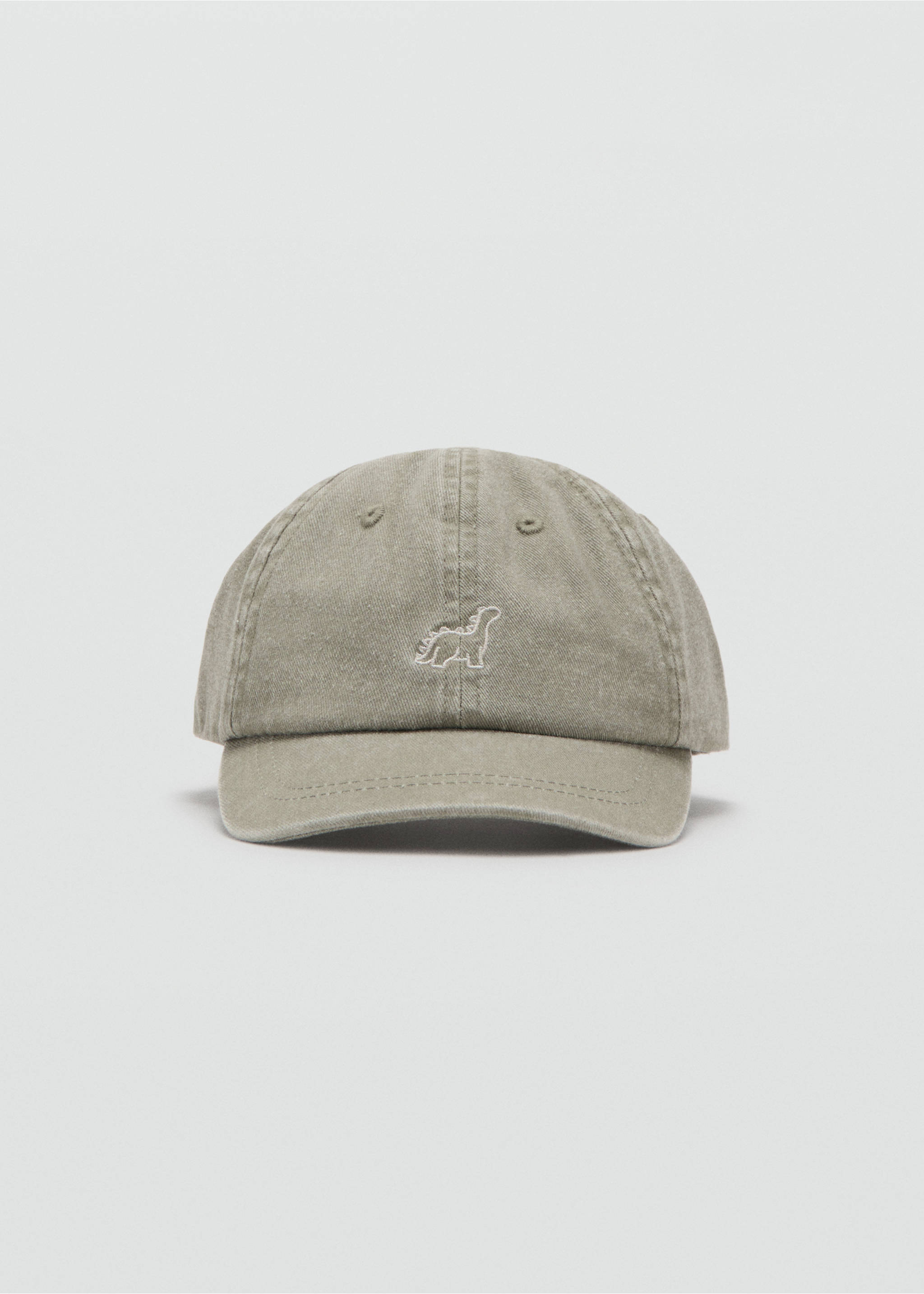 Embroidered graphic cap - Medium plane, Khaki. Ref: 27057909-00.