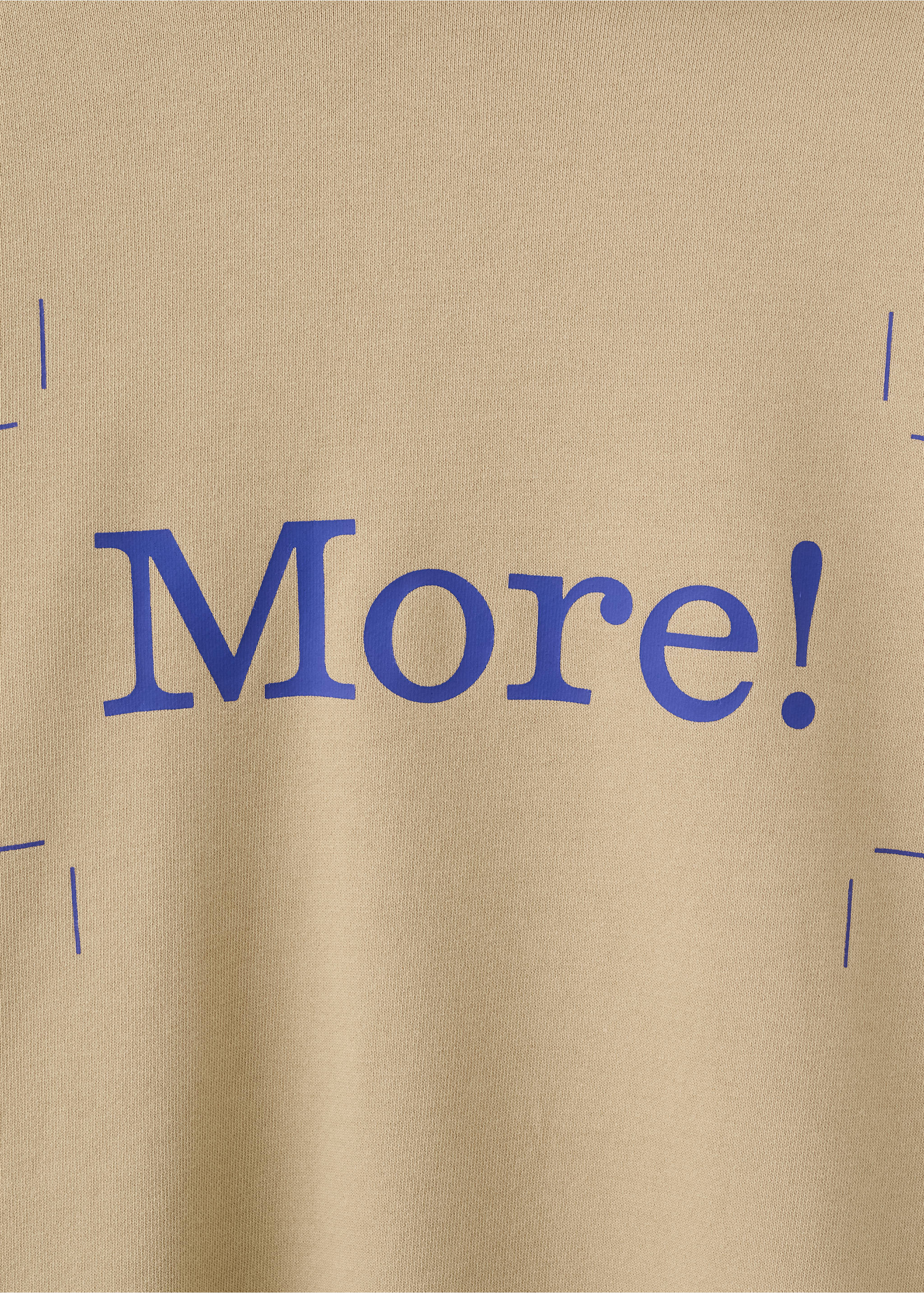 Printed 100% cotton hooded sweatshirt - Details of the article 8, Beige. Ref: 27057916-00.