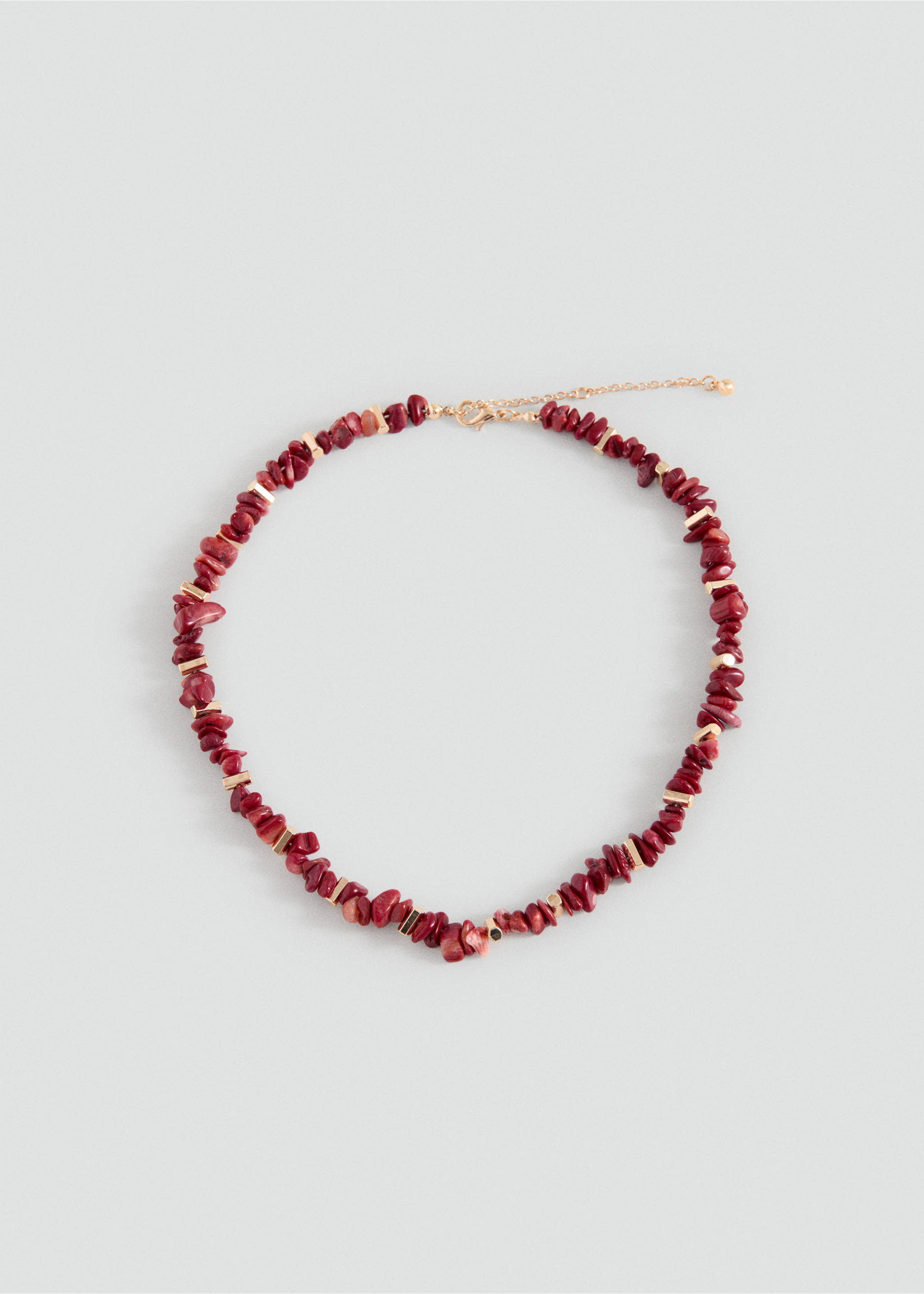 Beaded necklace - Article without model, Red. Ref: 27057920-00.