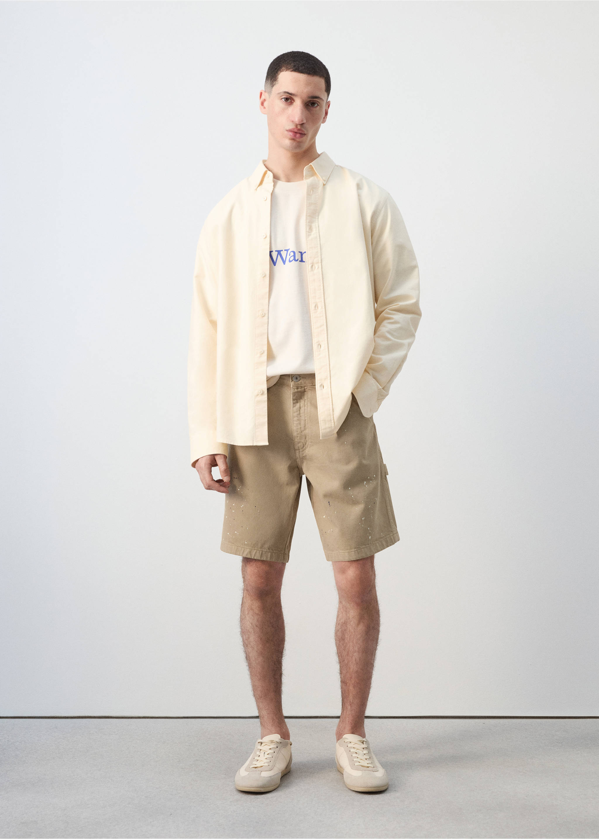 شورت جينز بقصة ريلاكسد فيت - رؤية عامة, بيج. Ref: 27057930-00.