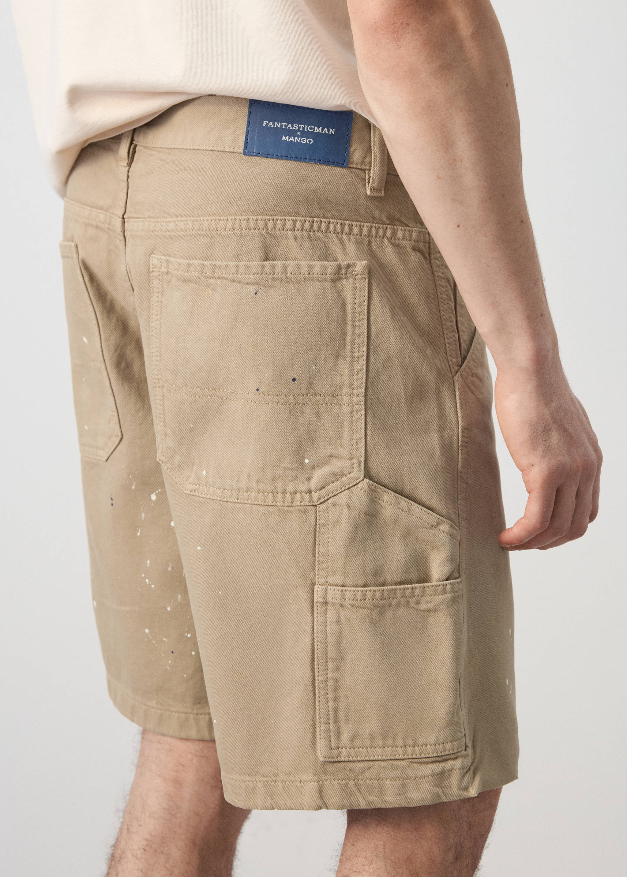 شورت جينز بقصة ريلاكسد فيت - تفاصيل المنتج 6