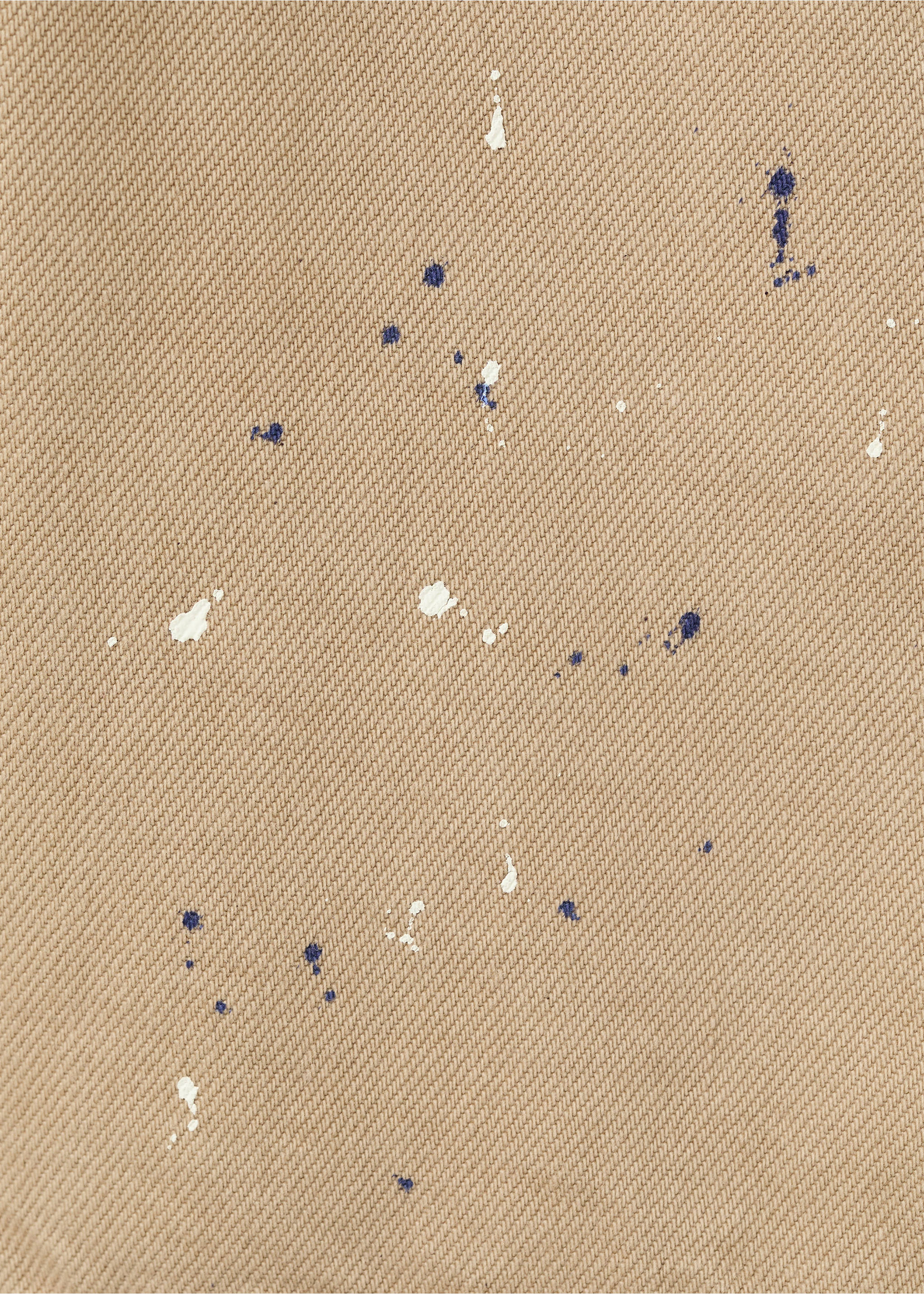 شورت جينز بقصة ريلاكسد فيت - تفاصيل المنتج 8, بيج. Ref: 27057930-00.