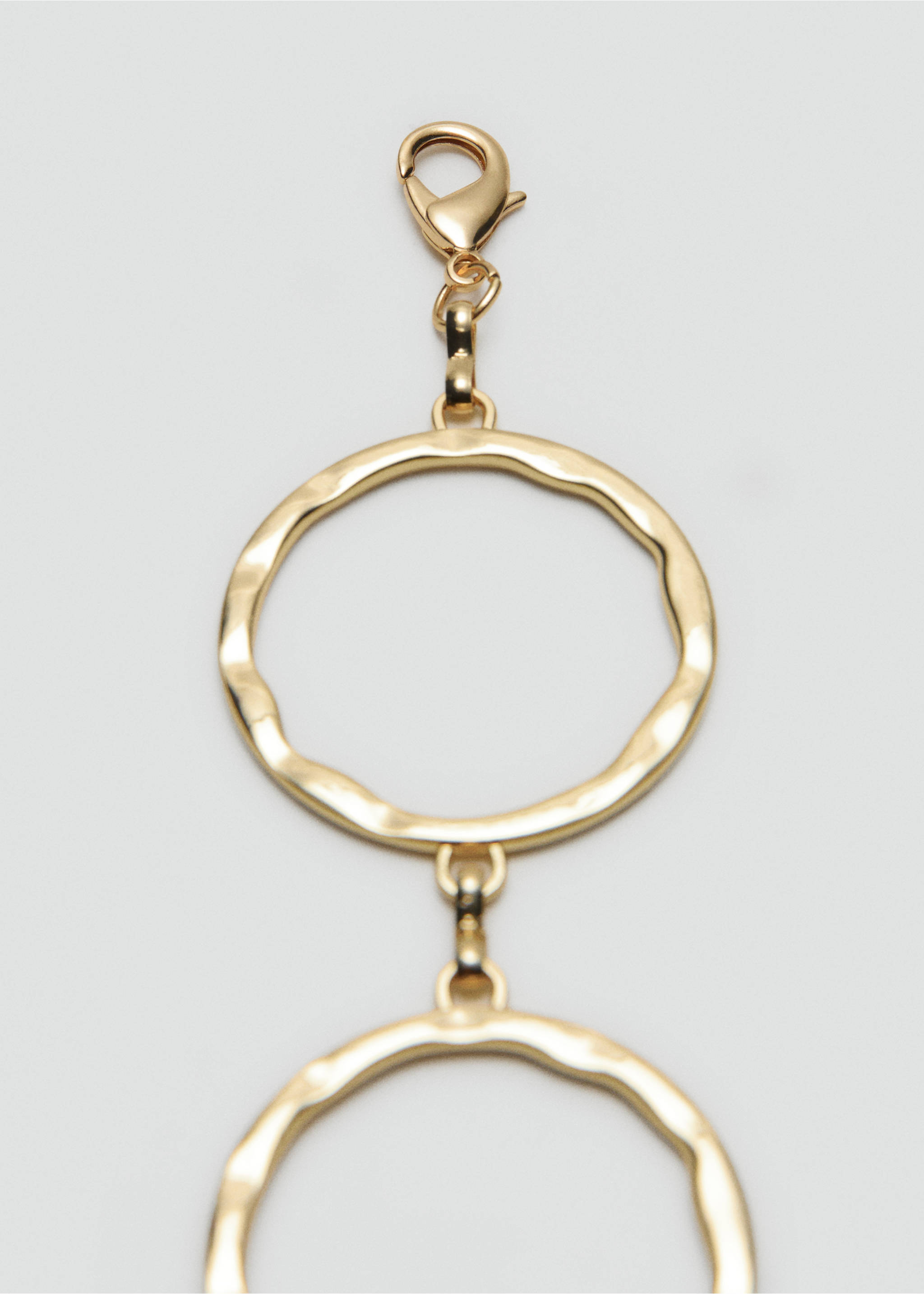 Ring chain belt - Medium plane, Gold. Ref: 27057931-00.