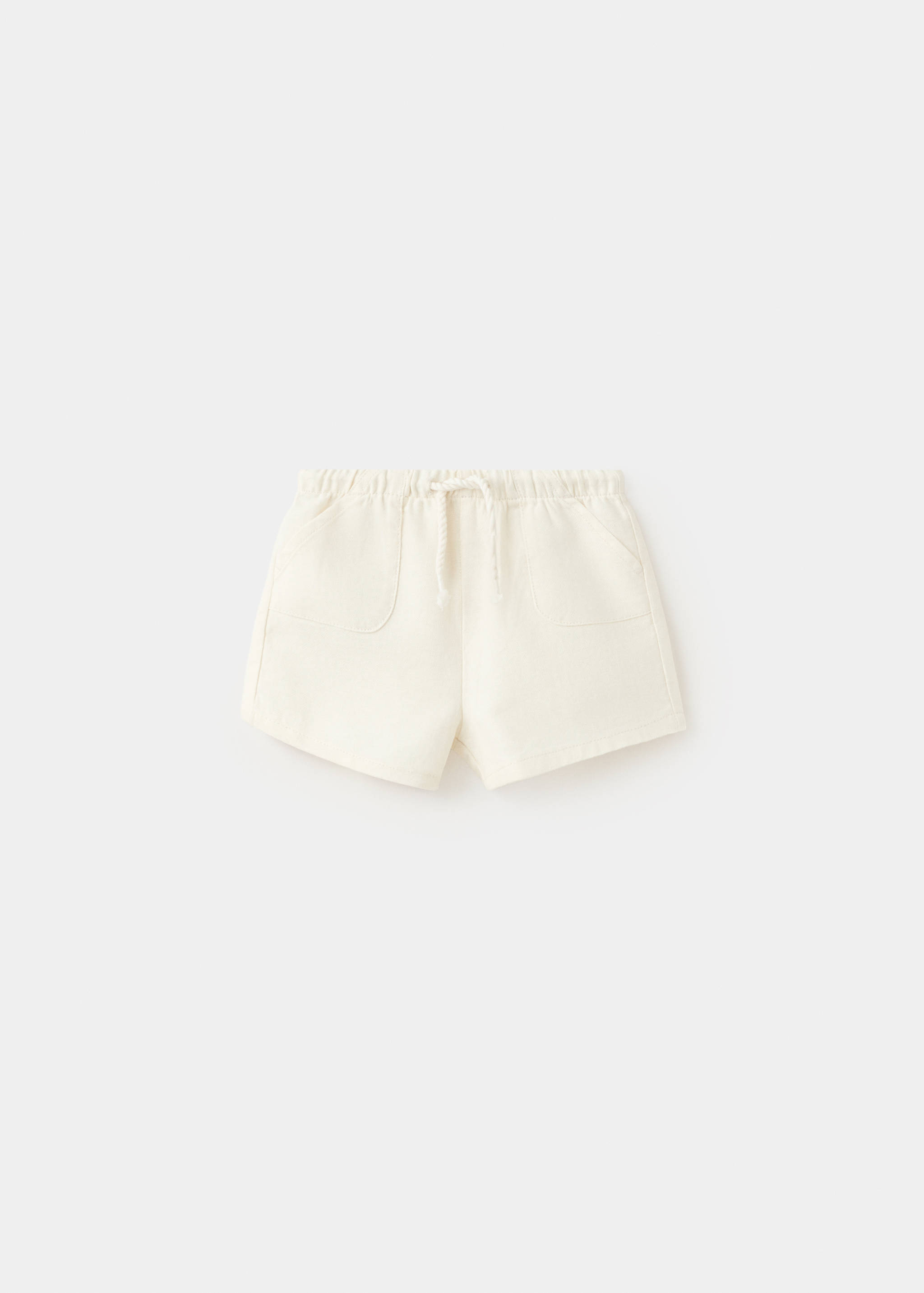 Cotton linen shorts - Article without model