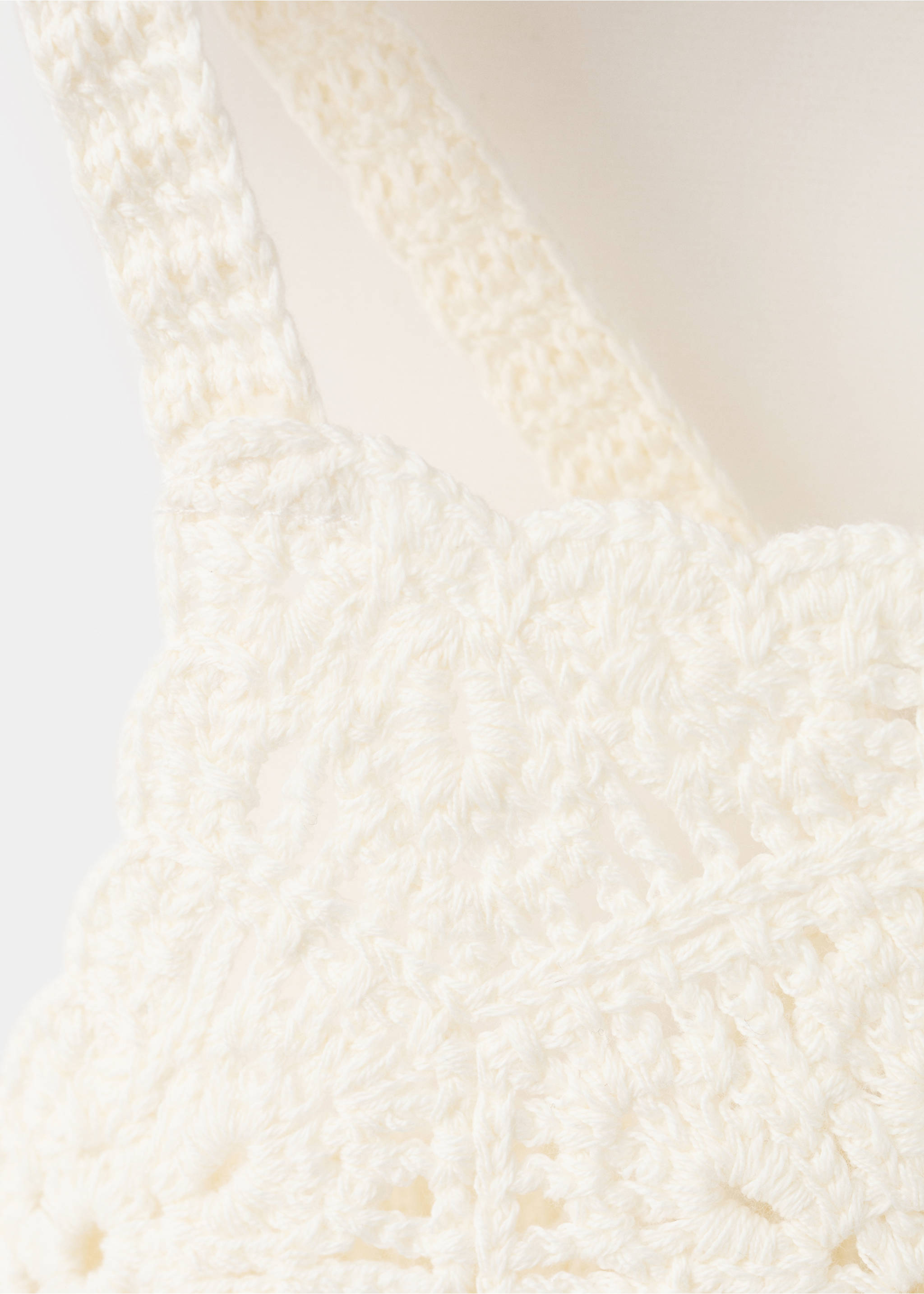 Crochet playsuit - Details of the article 0, Off White. Ref: 27058267-00.