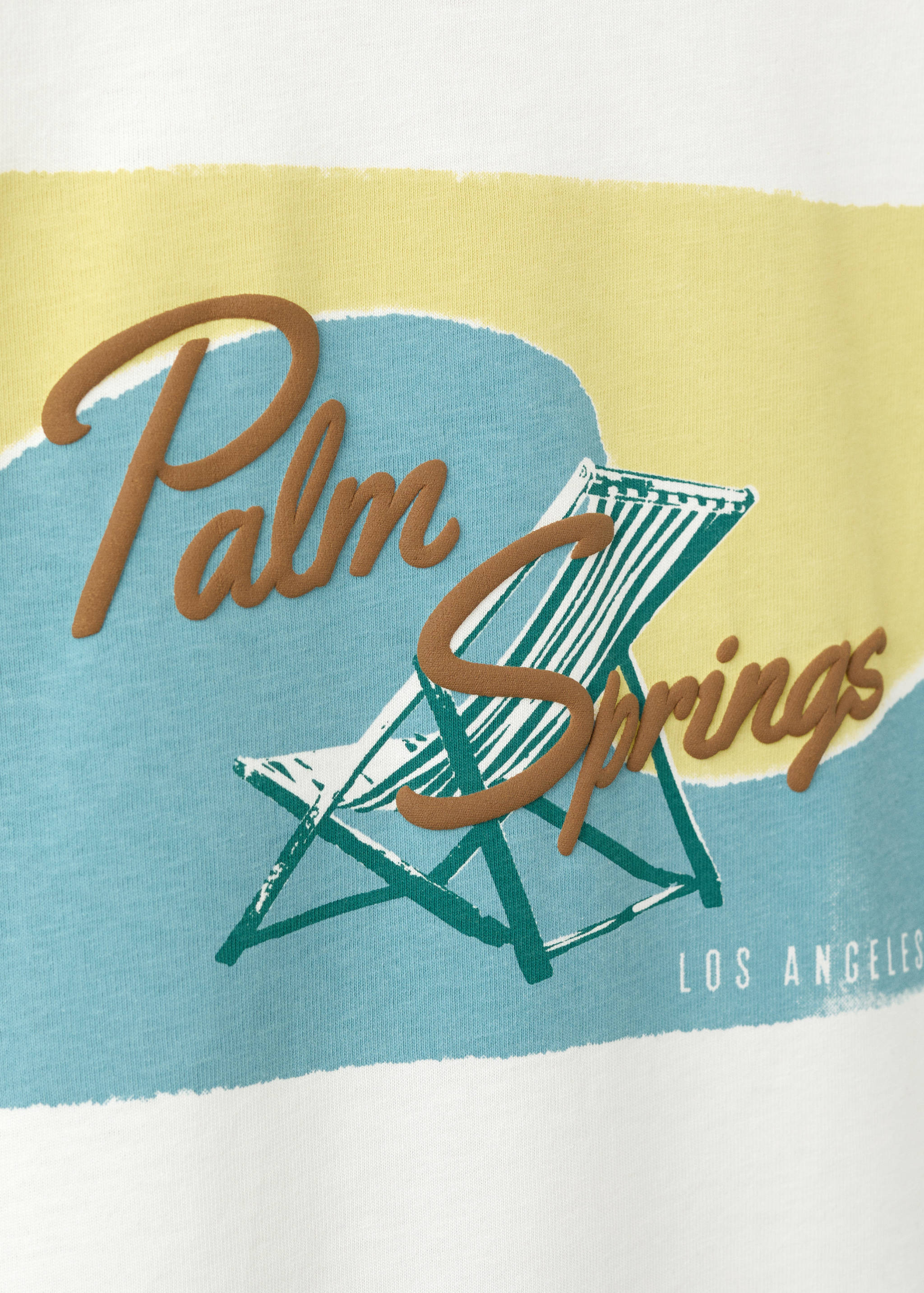 Printed cotton-blend t-shirt - Details of the article 8