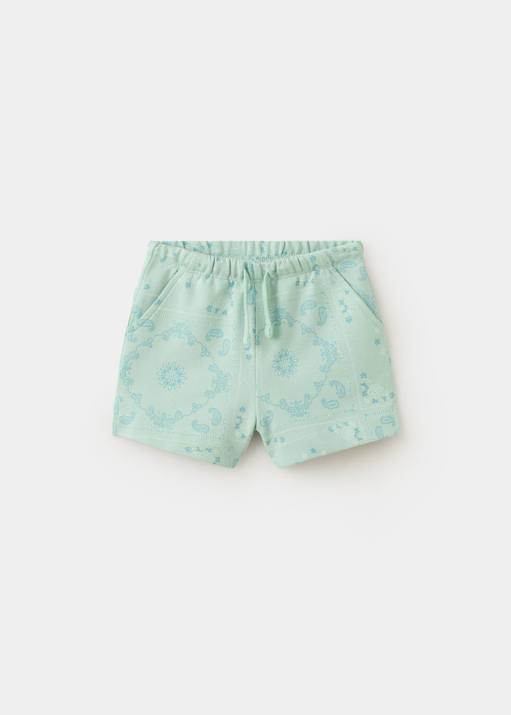 شورت بطبعة زهور - منتج دون نموذج