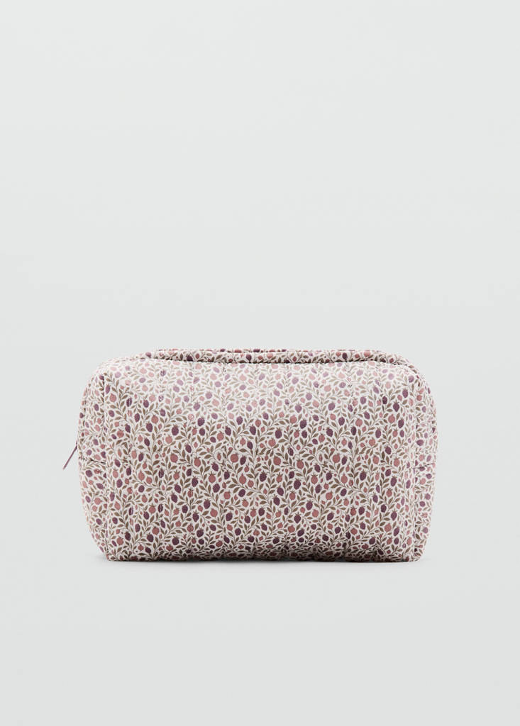 Floral print bag — Off White