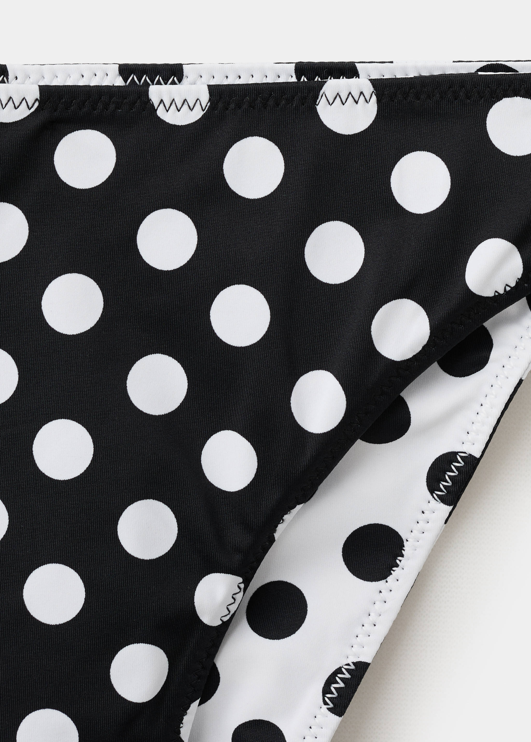 Polka-dot bikini bottom - Details of the article 0